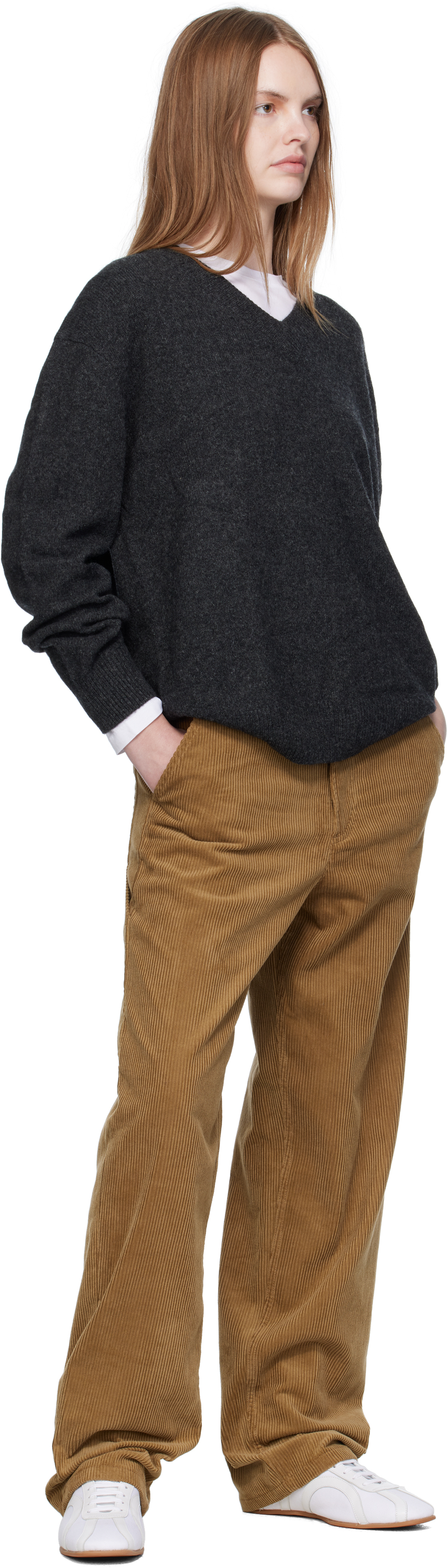 Apc Brown Fergus Trousers In Brown