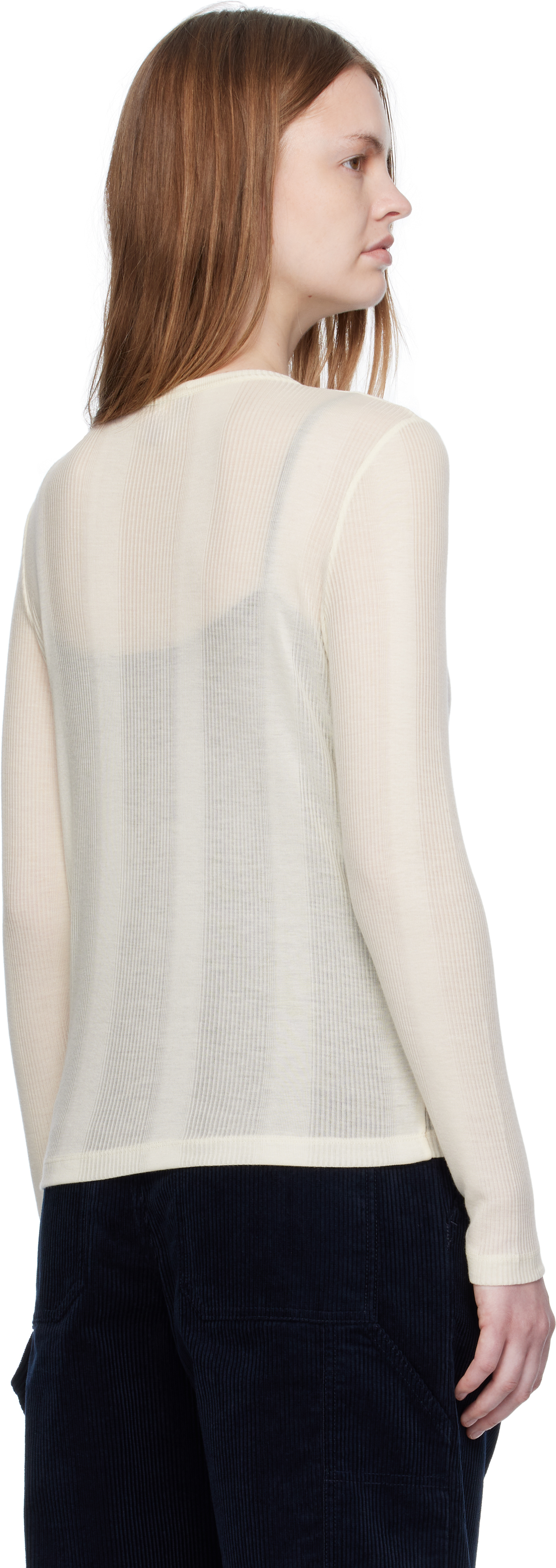 Apc Off-white Lorie Cardigan In Neutral