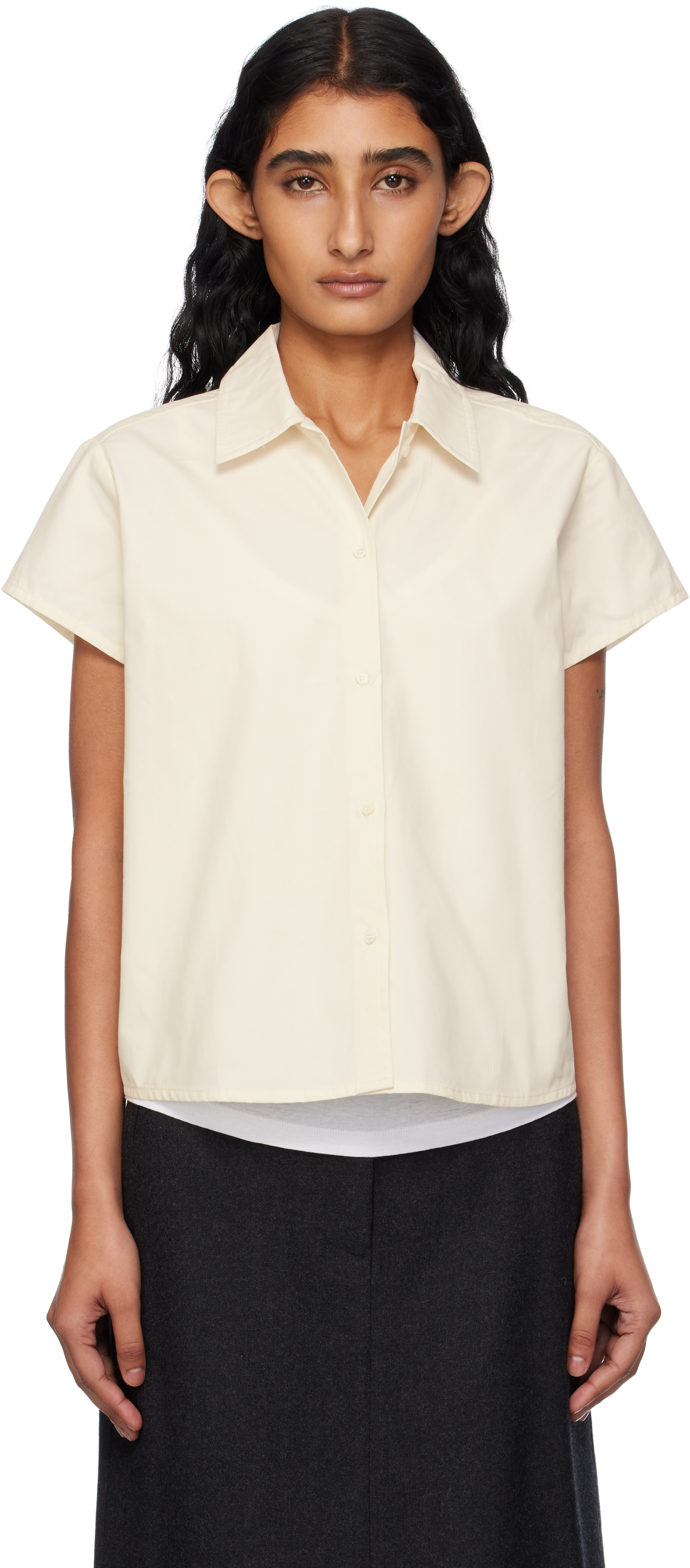 A. P.C. Navy Marina Shirt
