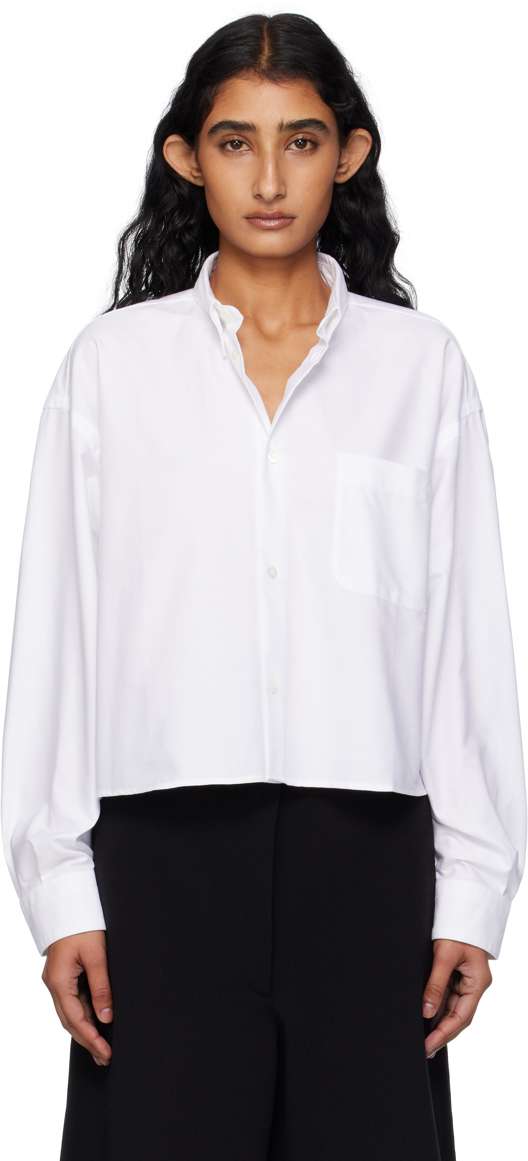 Apc White Sophia Button Down Shirt