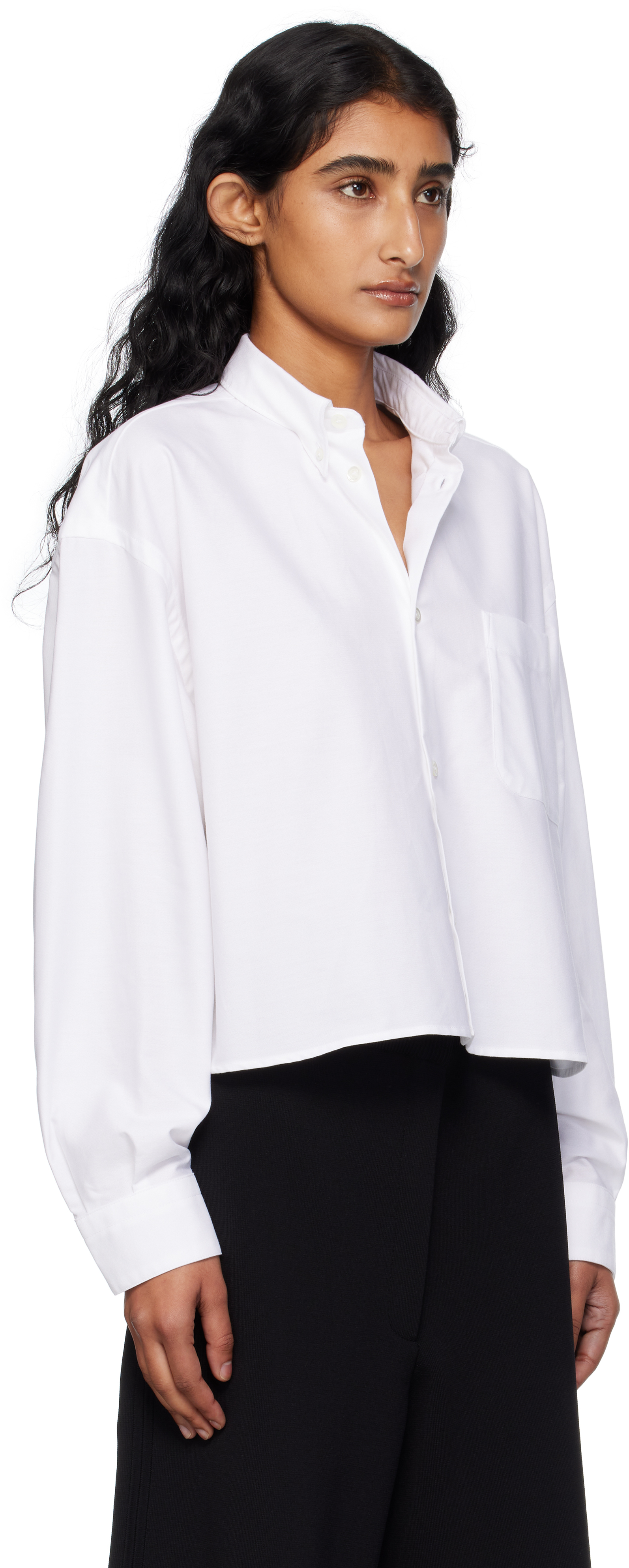 Apc White Sophia Button Down Shirt