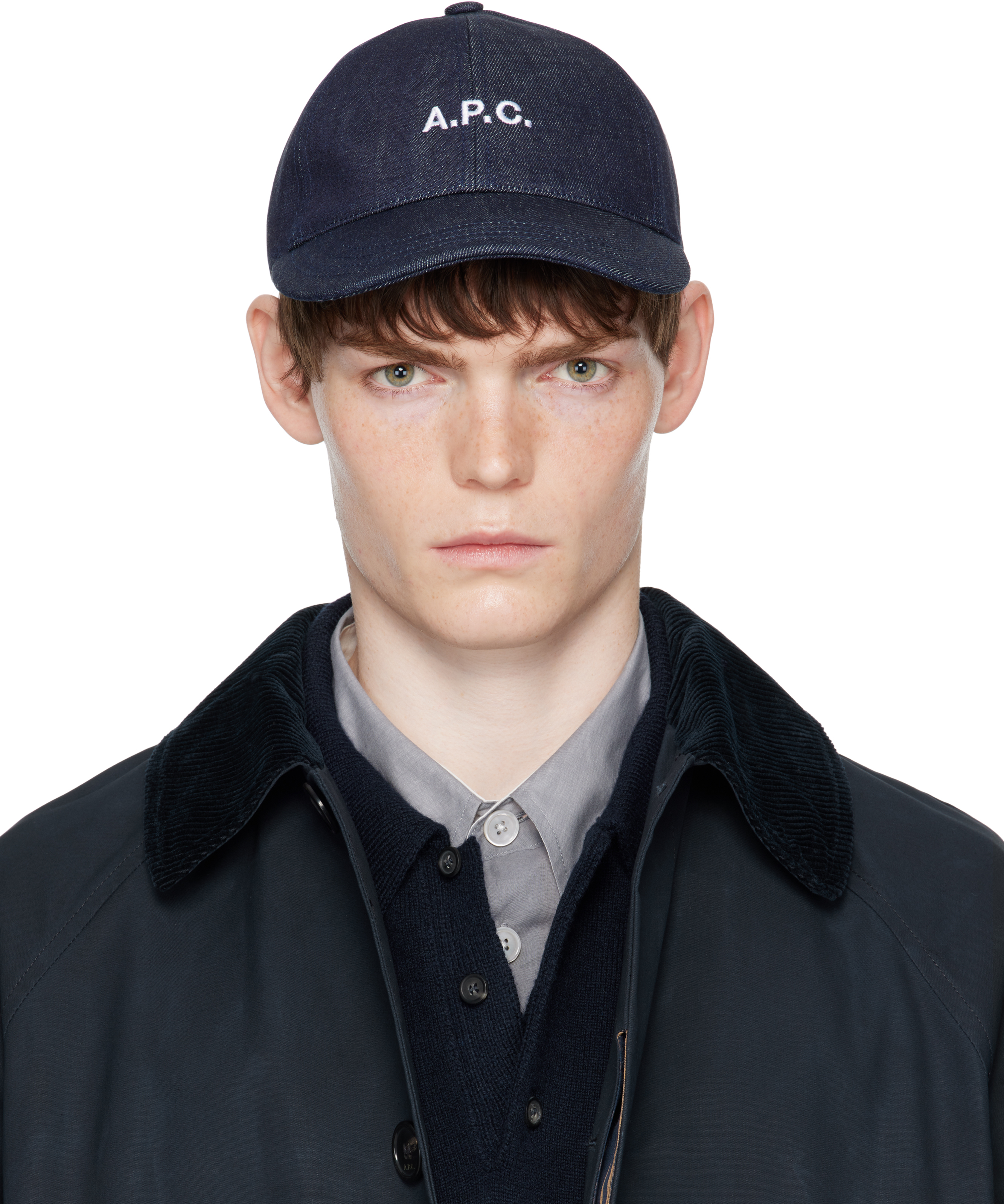 Apc Indigo Charlie Cap In Purple