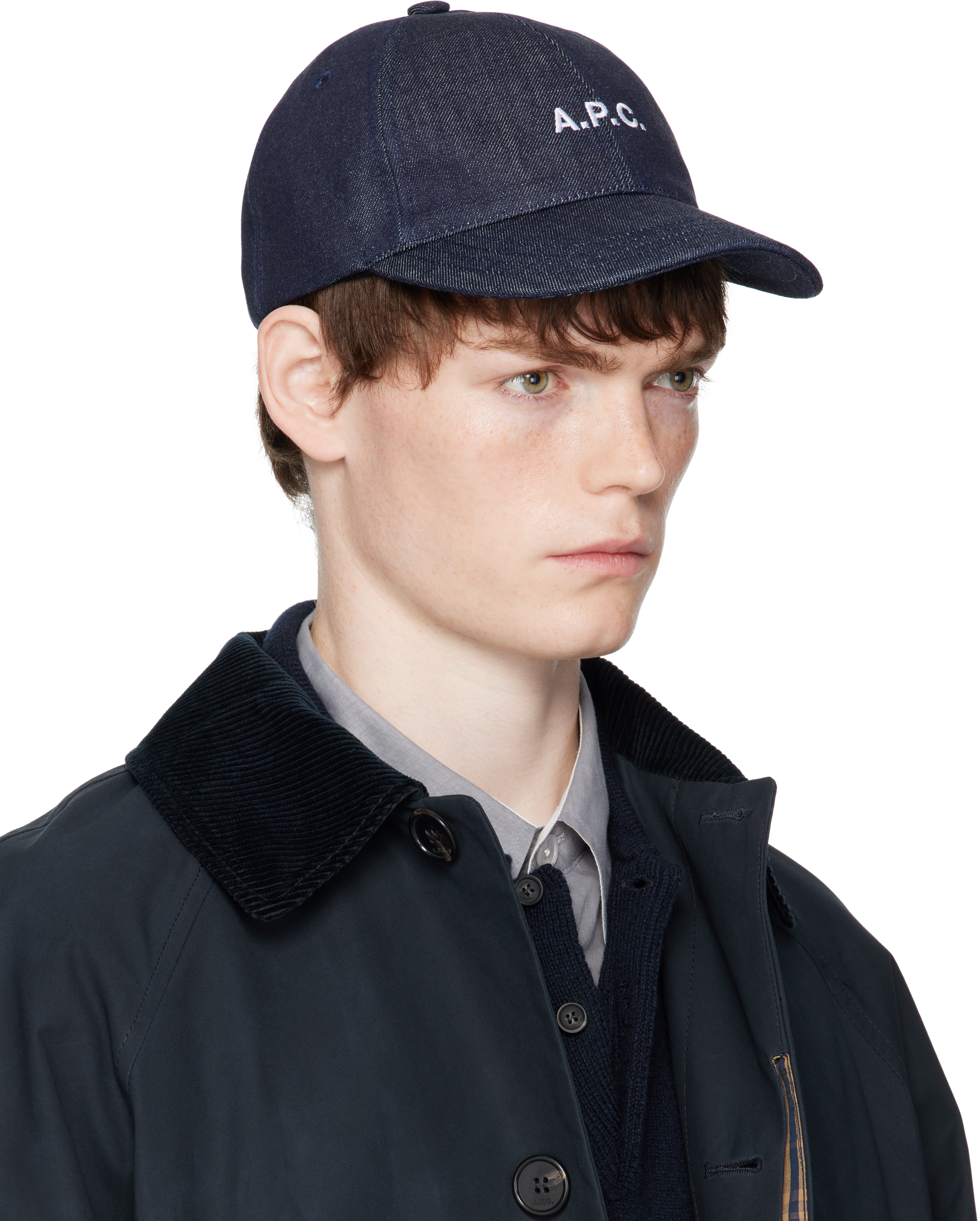 Apc Indigo Charlie Cap In Purple