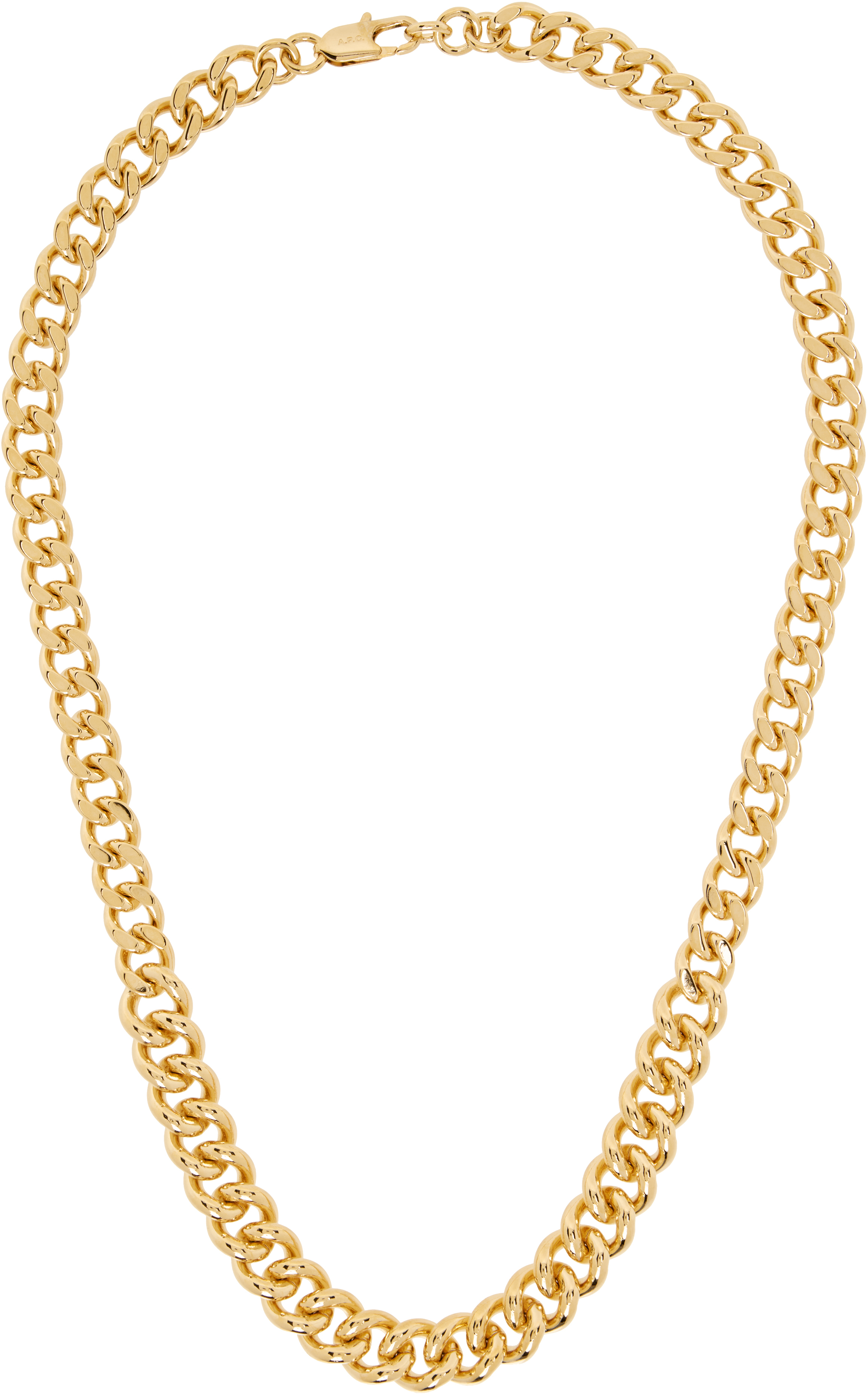 A.P.C Collier Minimal ネックレス　ゴールド A.P.C.のMinimal Maxi ネックレスがセール中