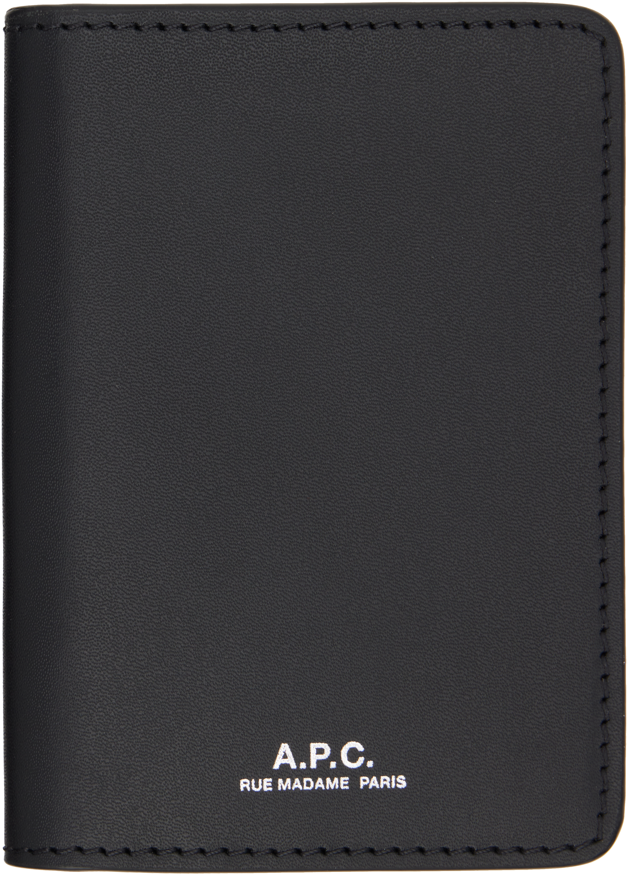 Apc Black Stefan Card Holder In Black