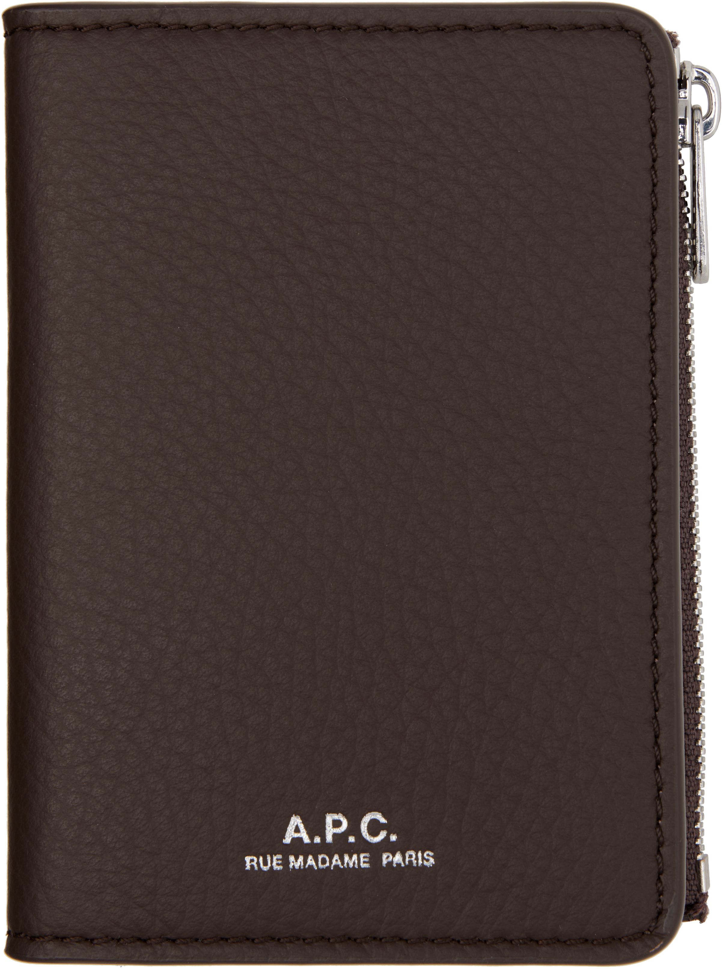 A. P.C. Brown Stefan Zip Card Holder