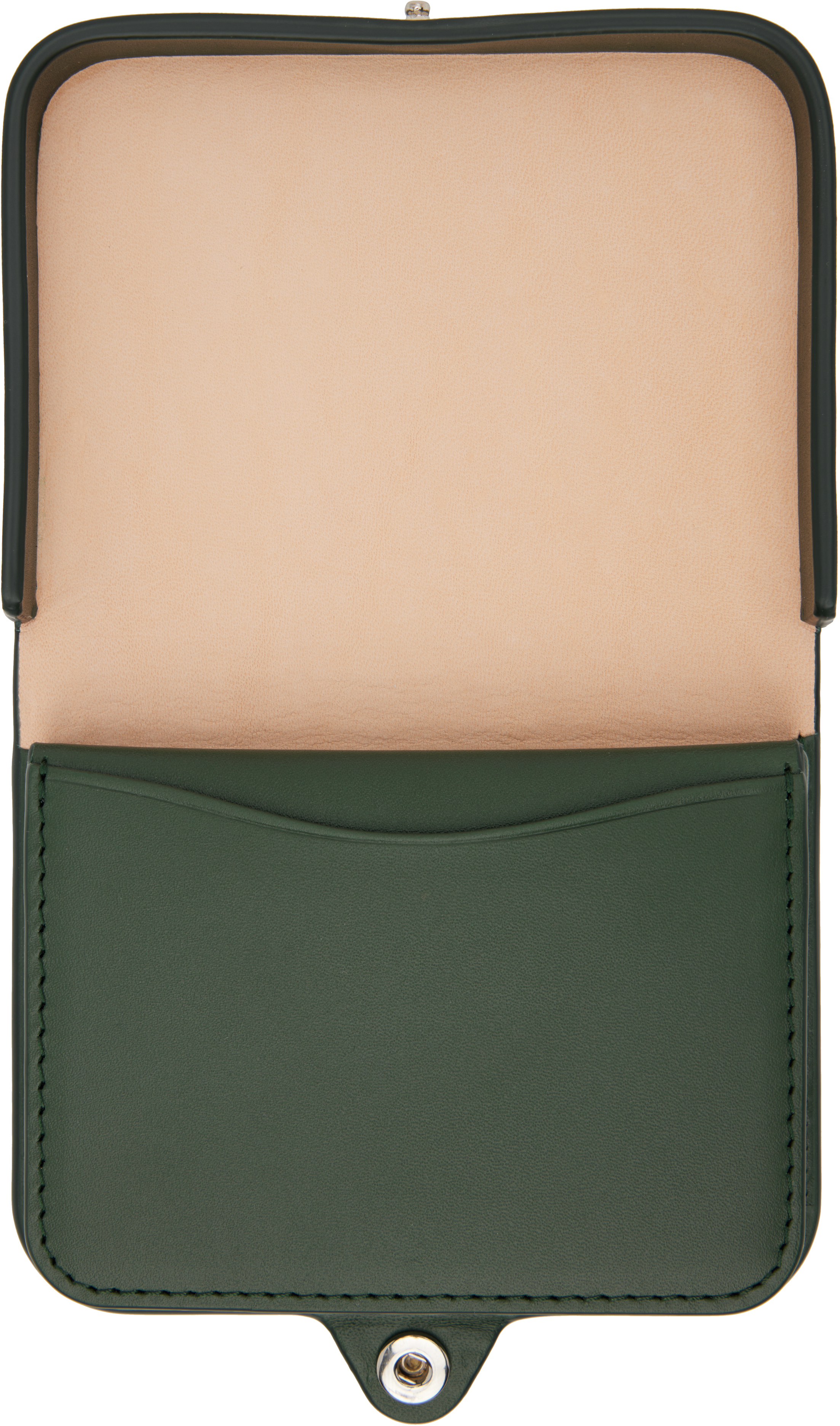 Apc Green Josh Coin Wallet In Green