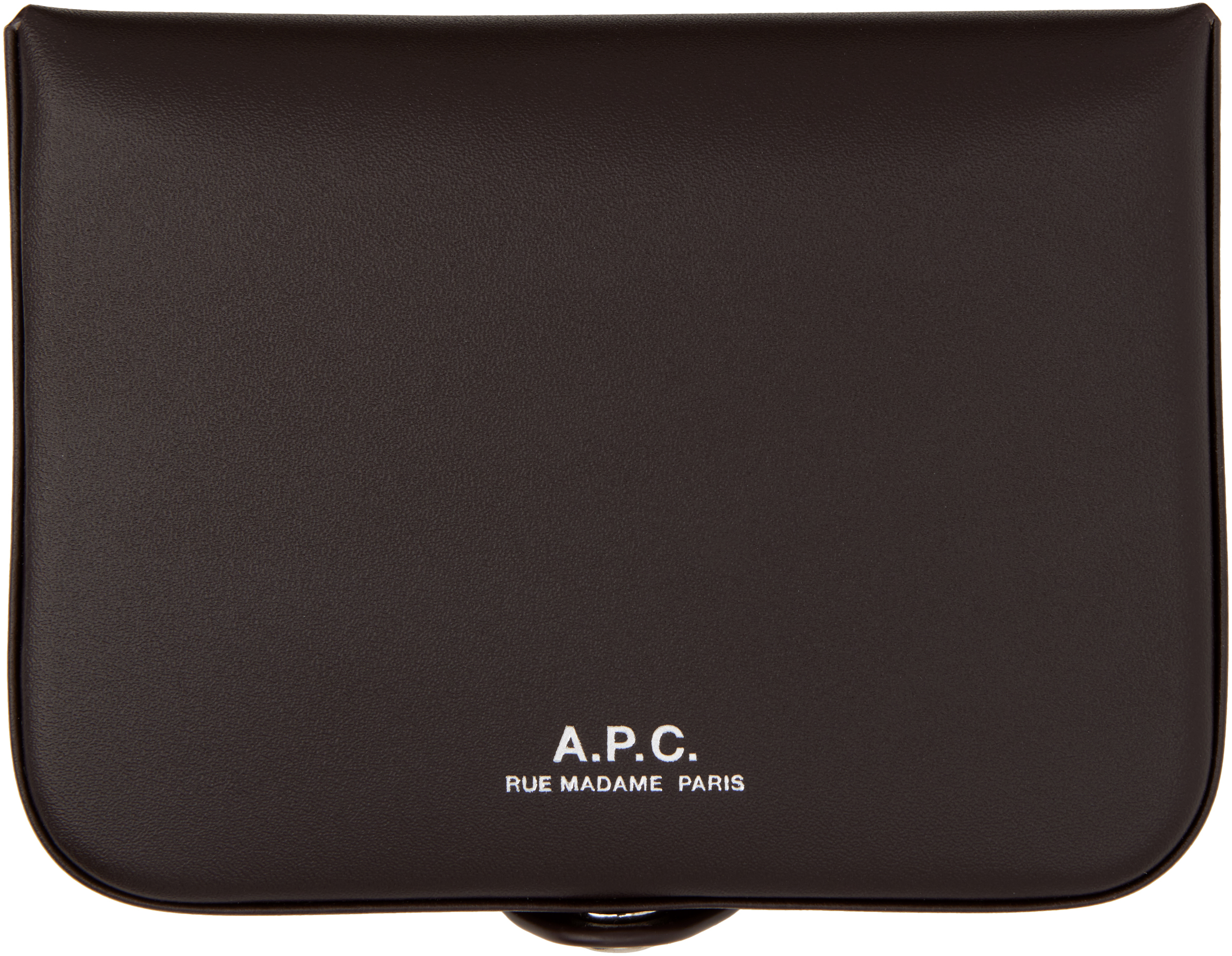 Apc Brown Josh Coin Wallet In Brown