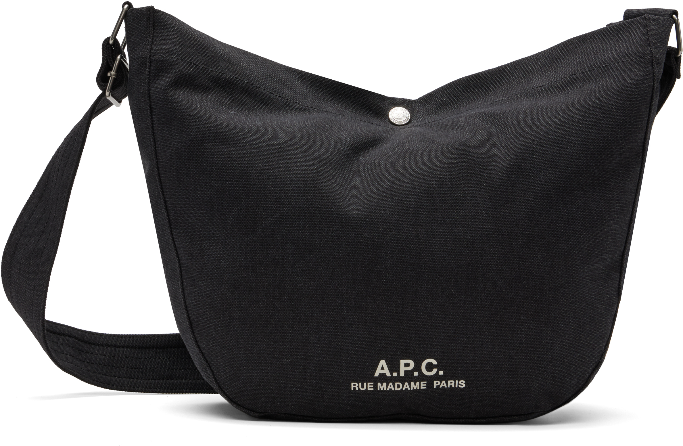 A.P.C.: グレー Journal サッチェル | SSENSE 日本