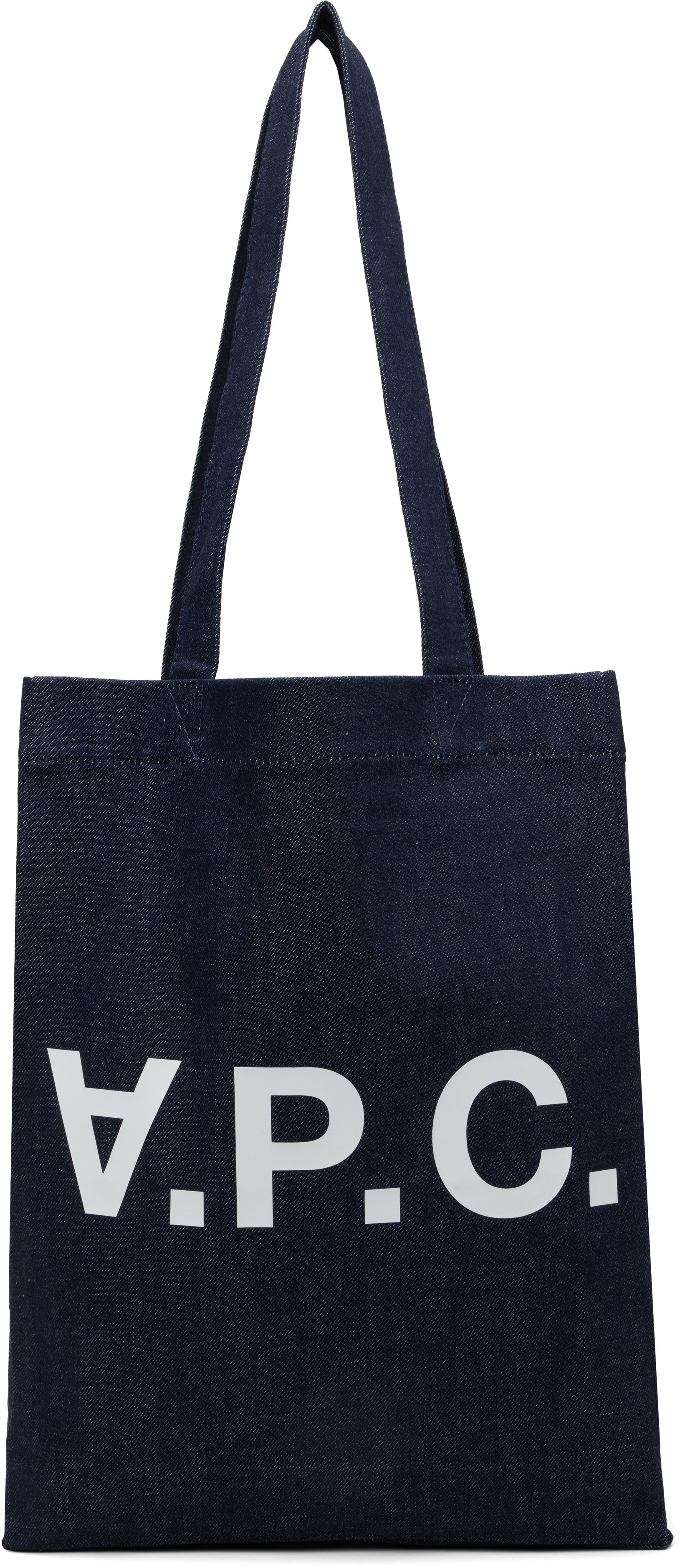 【関税込み】A.P.C. インディゴ Laure トートバッグ A.P.C. (アーペーセー) TOTE LAURE Indigo / トートバッグ