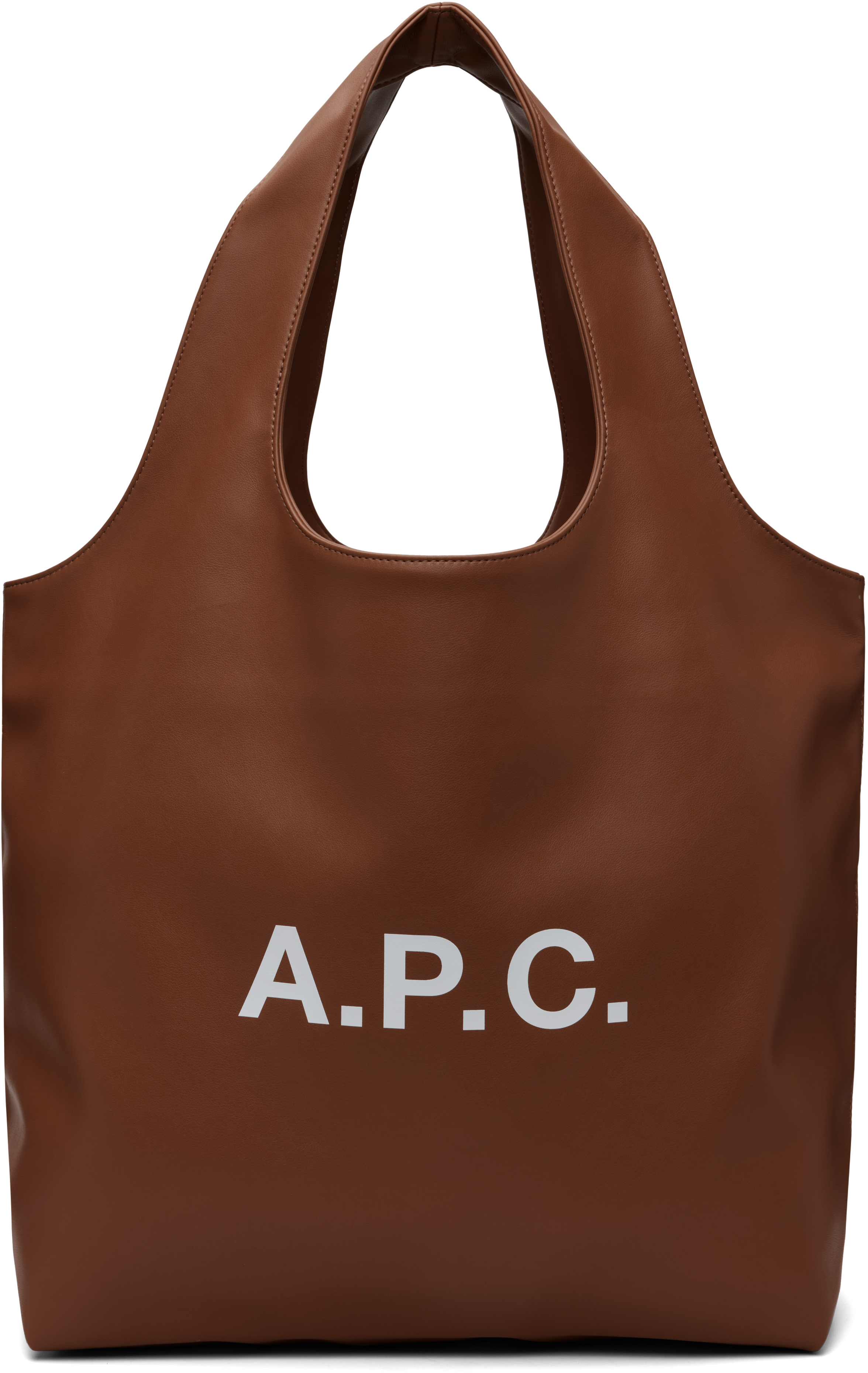 A.P.C. タン Ninon トートバッグ A.P.C.: タン Ninon トートバッグ | SSENSE 日本
