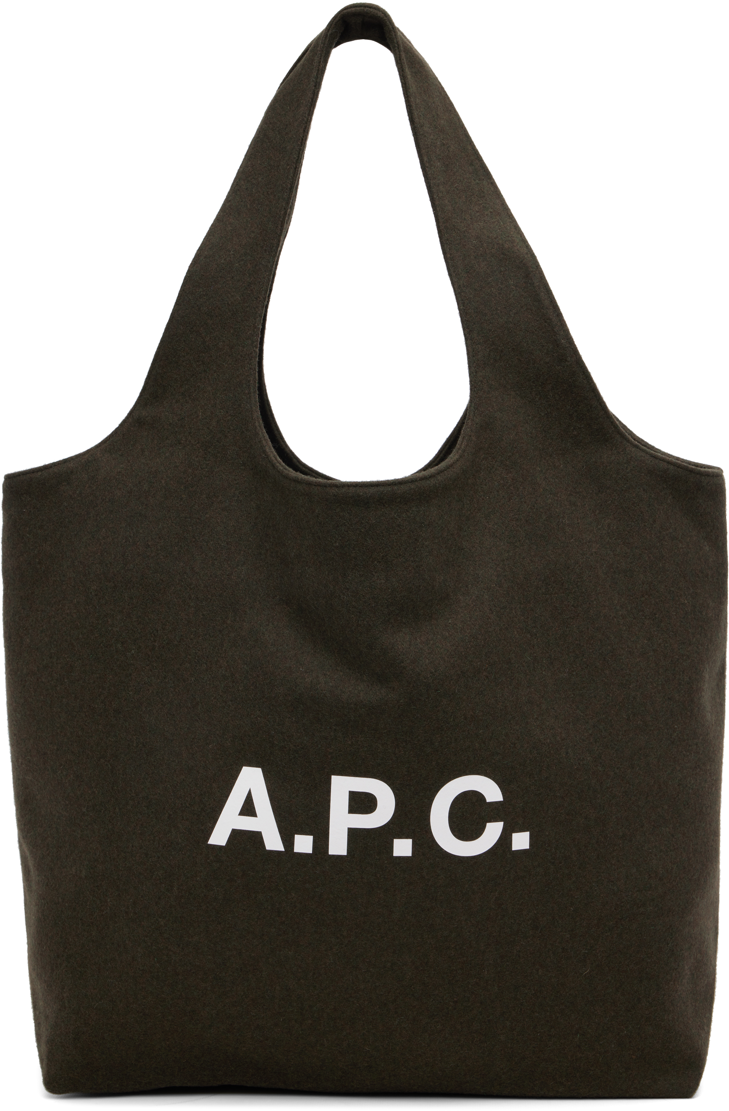 Apc Khaki Ninon Tote