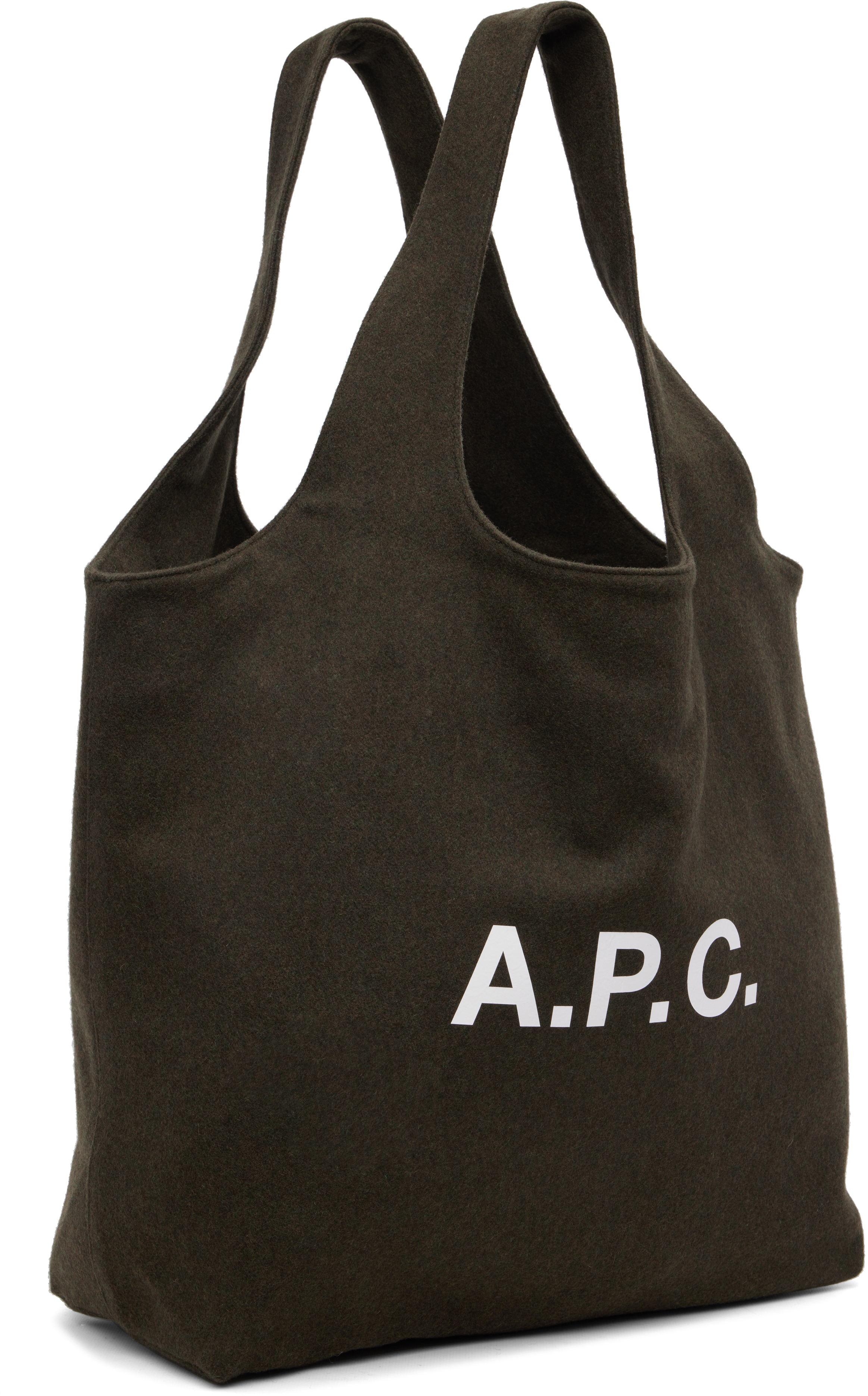 Apc Khaki Ninon Tote