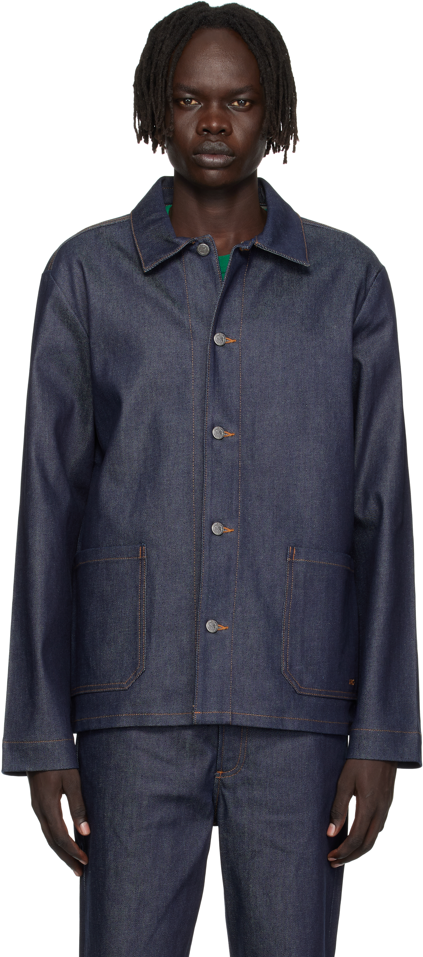A.P.C.　セットアップ　デニムジャケット＆ボトム　ネイビー アーペーセー A.P.C. ジャケット ケルアン デニムジャケット G