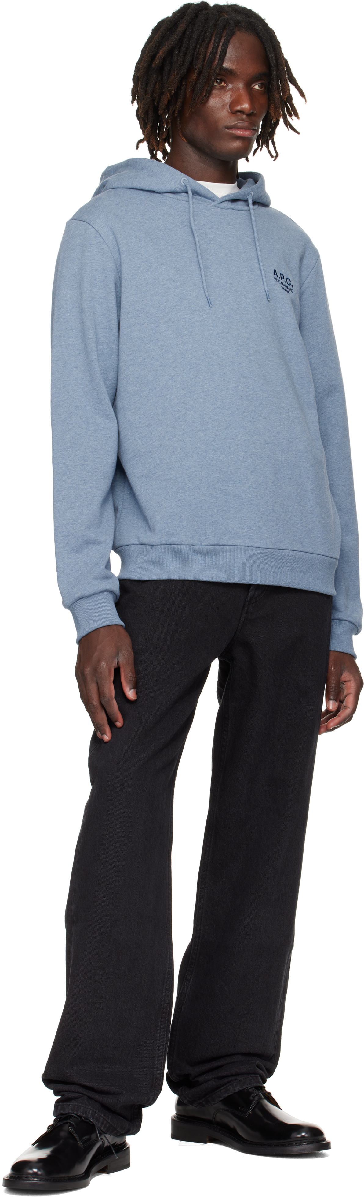 Apc Black Fairfax Jeans In Black