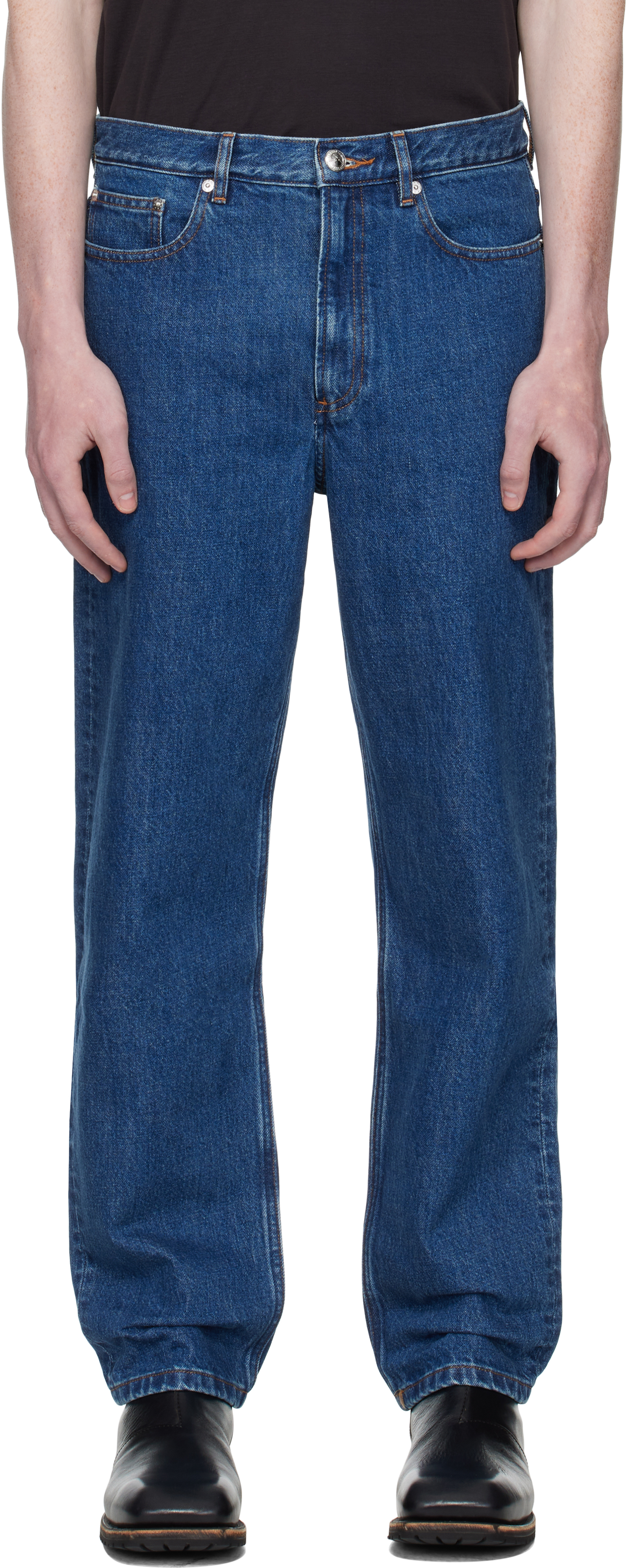 A. P.C. Blue Martin Jeans