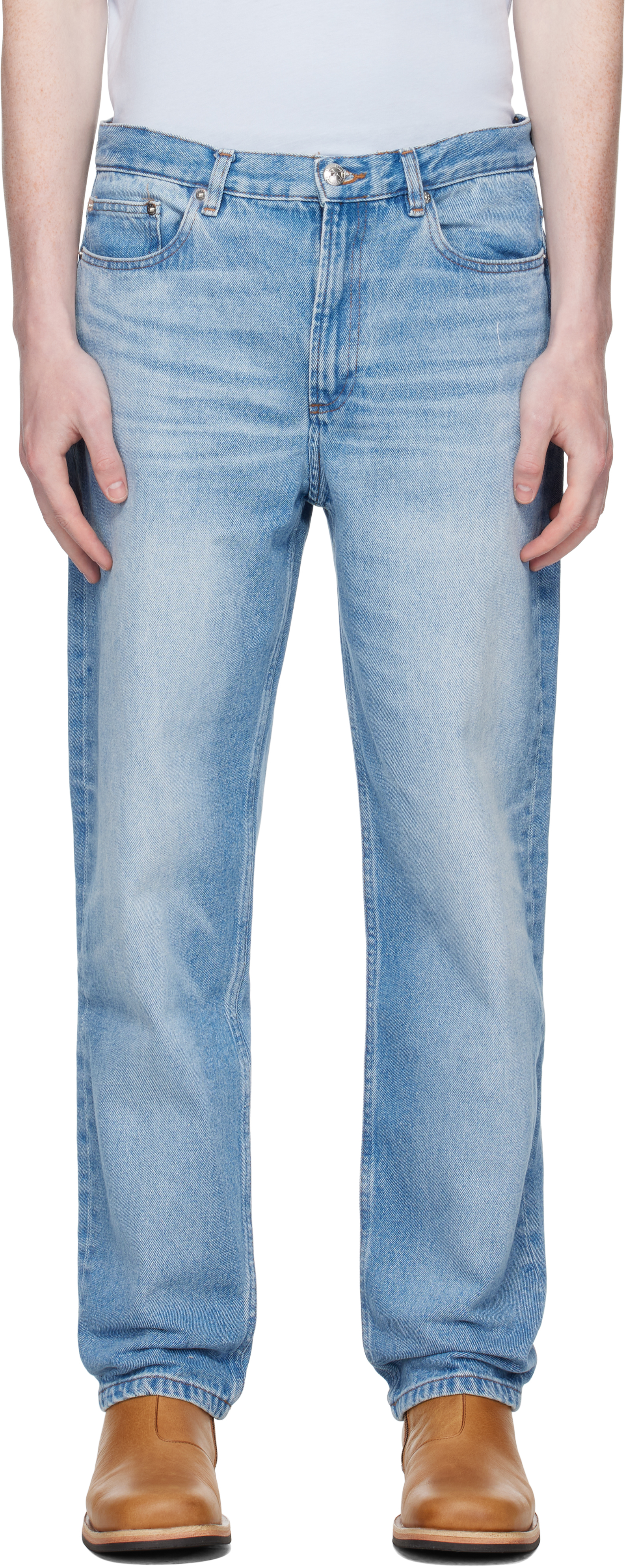 A. P.C. Blue Martin Jeans