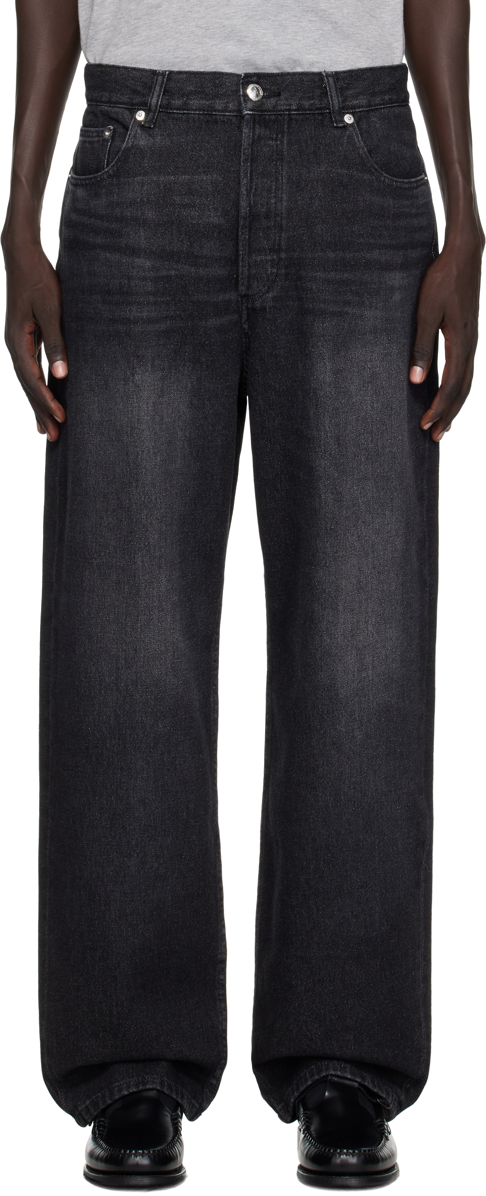 A. P.C. Black Solal Jeans