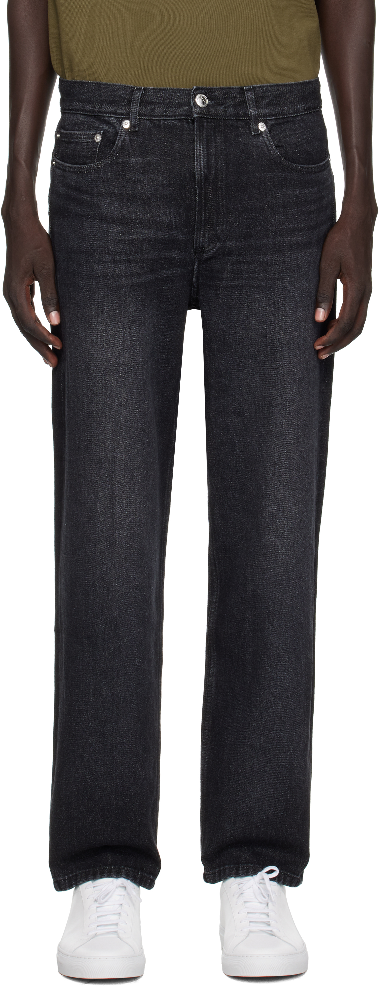 A. P.C. Black Martin Jeans