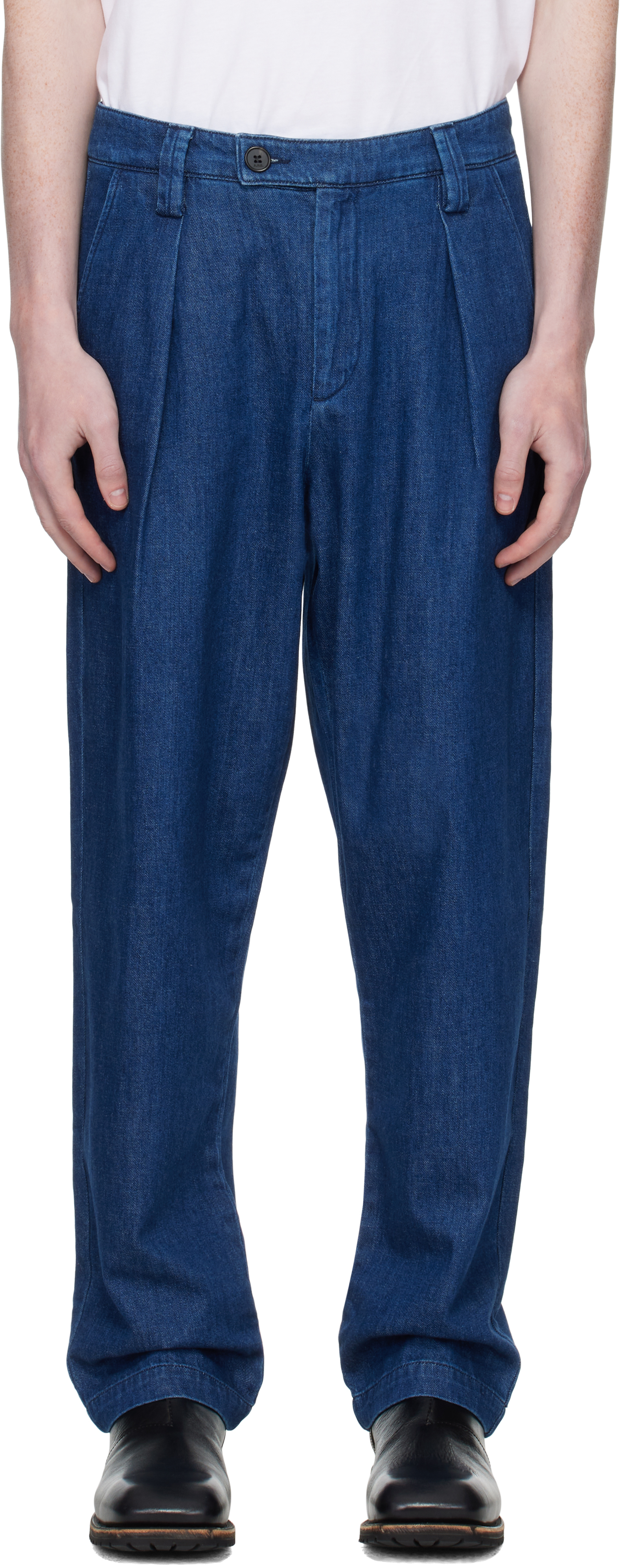 A. P.C. Navy Renato Jeans