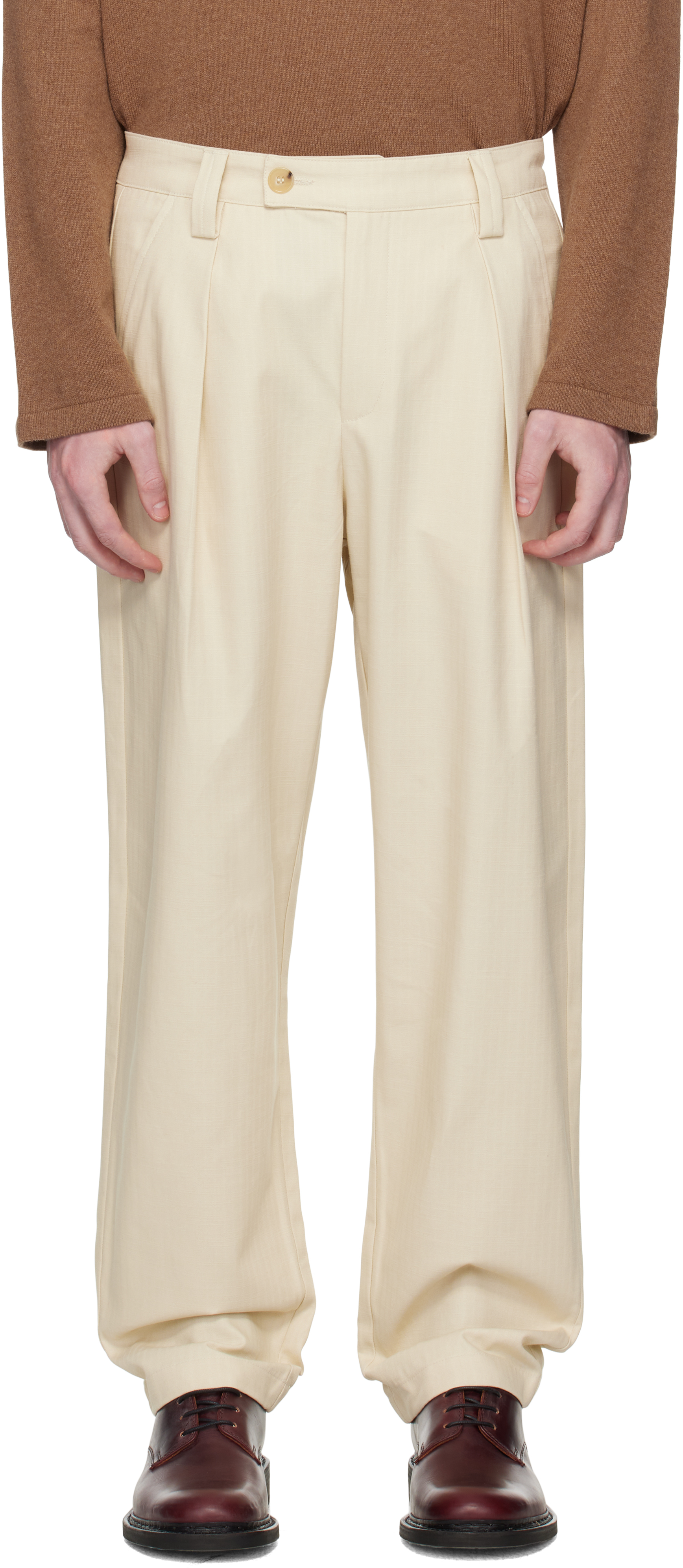 A. P.C. Black Renato Trousers