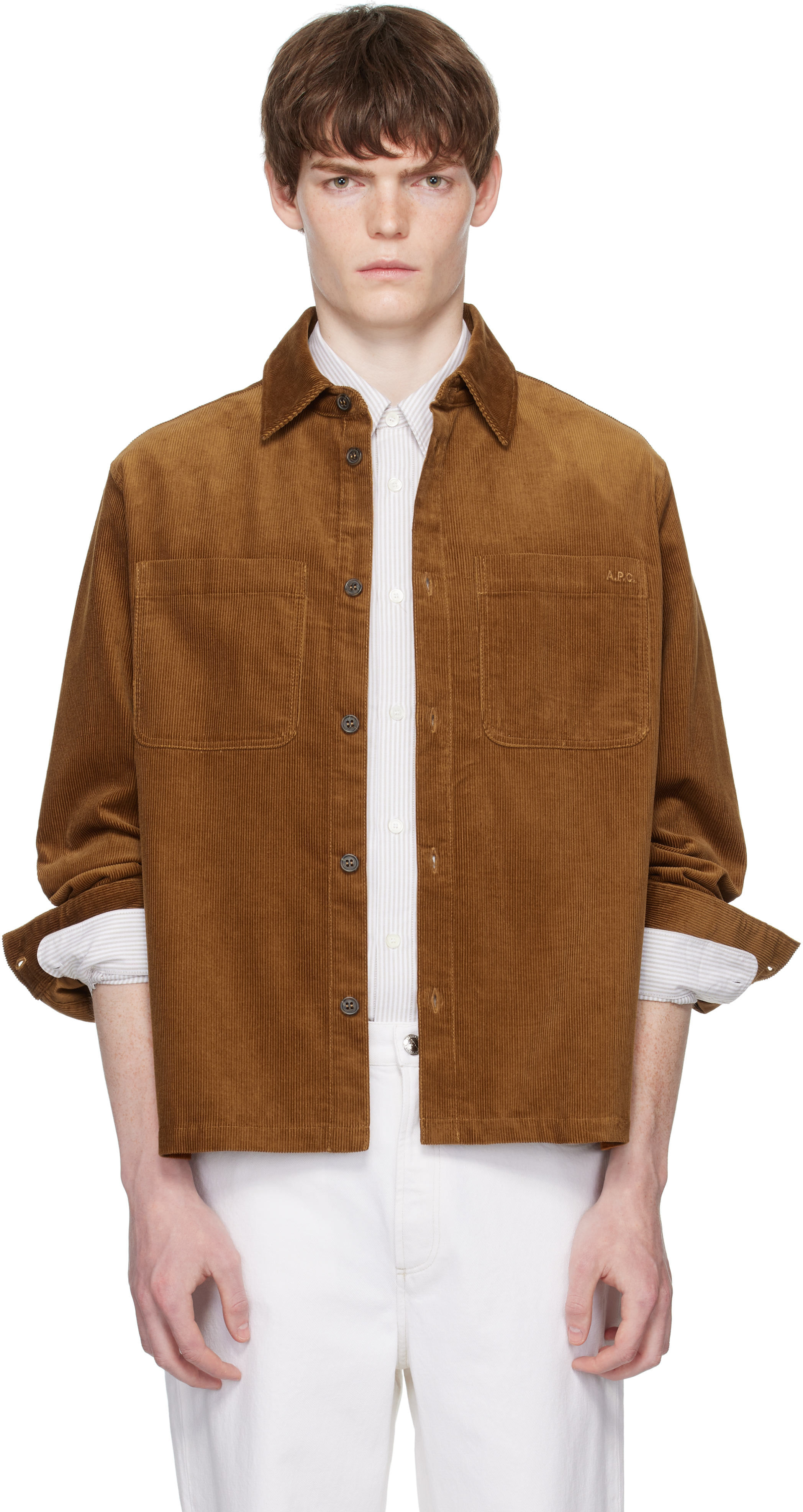 A. P.C. Tan Leon Overshirt