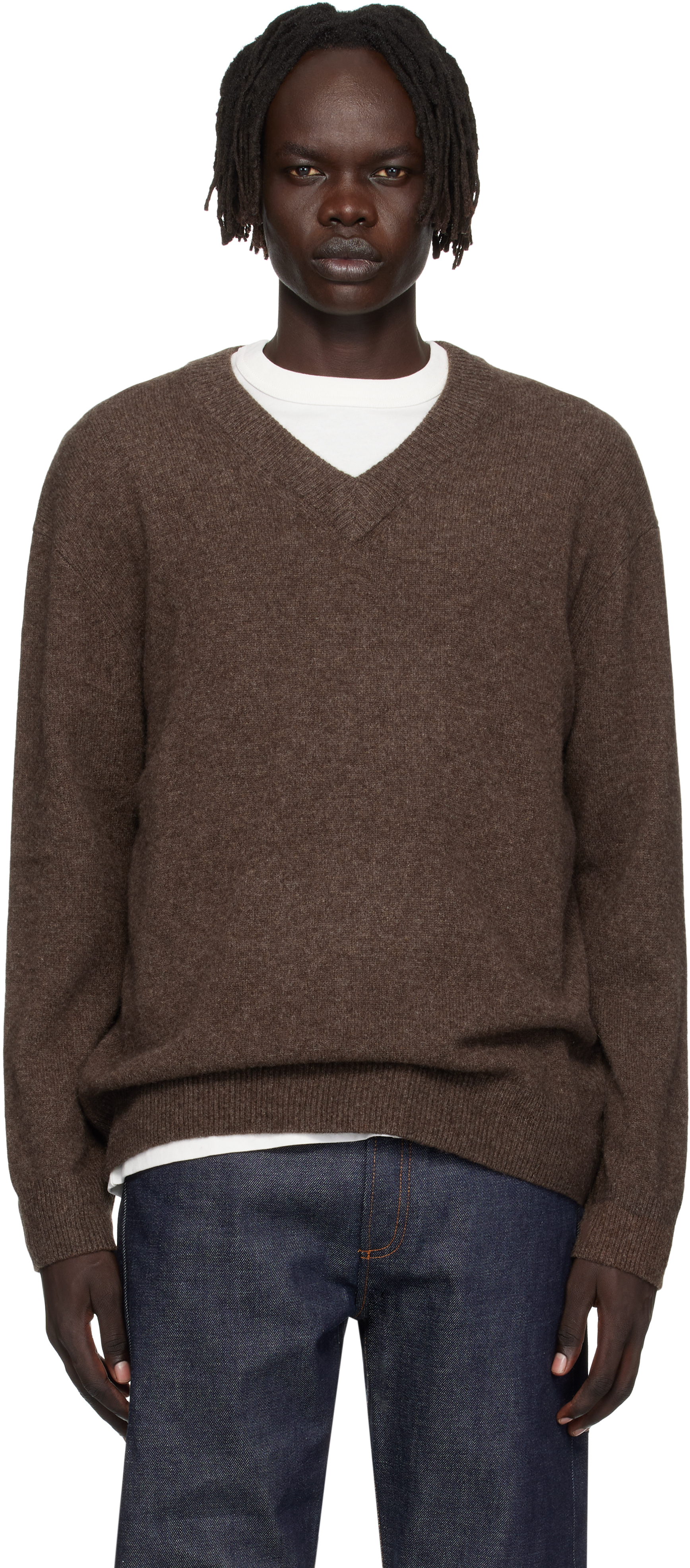 A.P.C.のブラウン Dany セーターがセール中