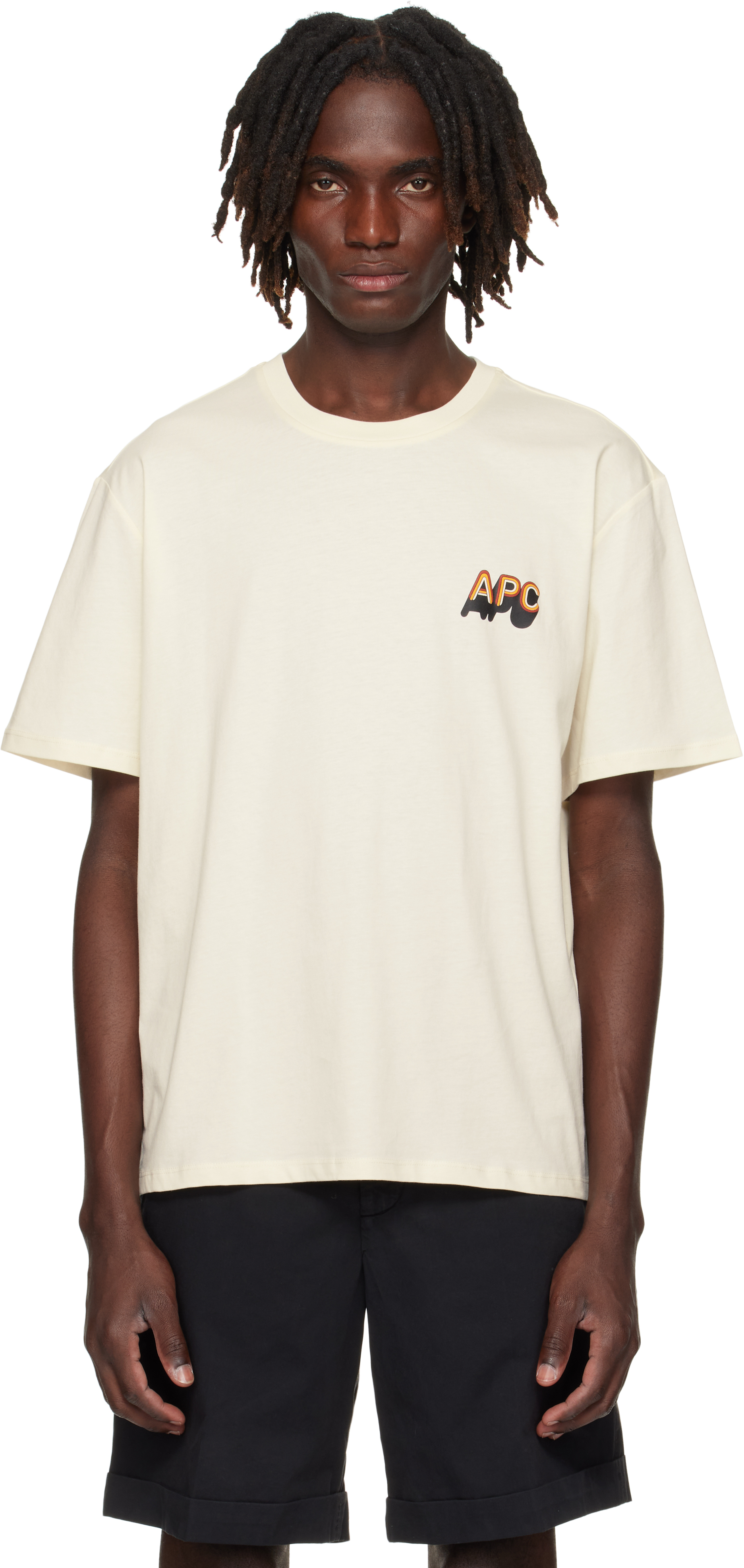 A. P.C. Blue 70's H T-shirt