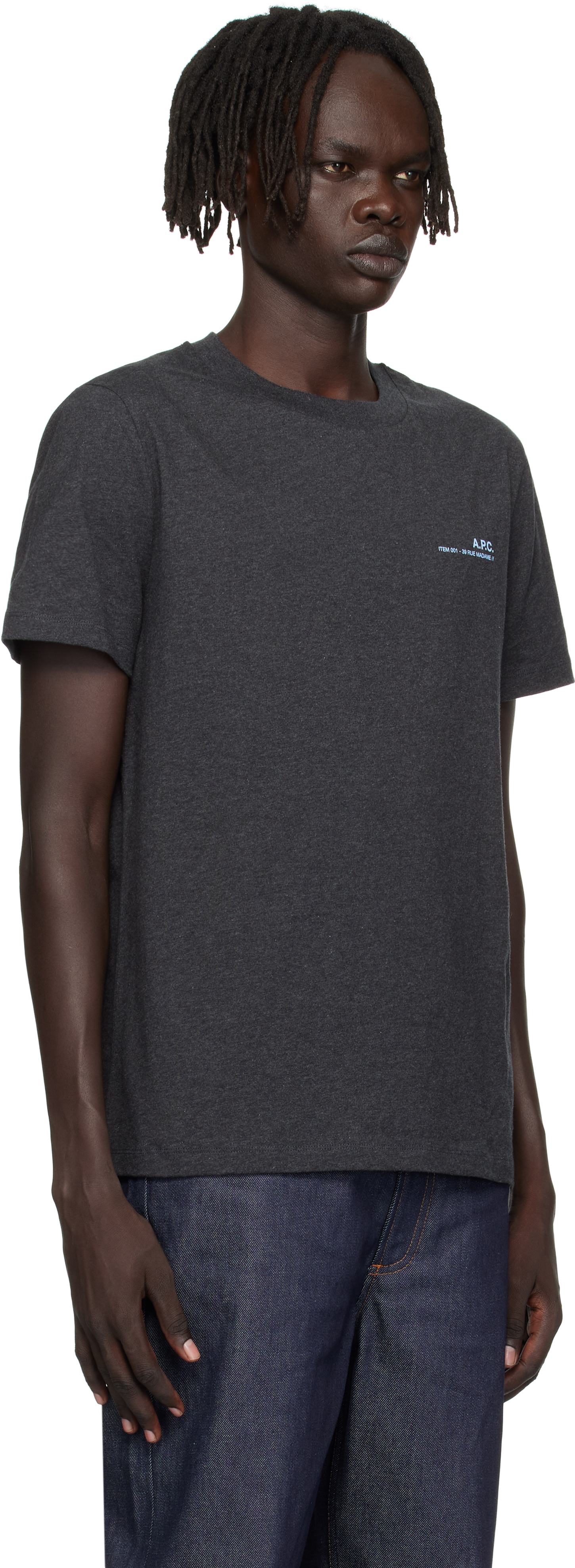 Apc Black Standard Item T-shirt In Black