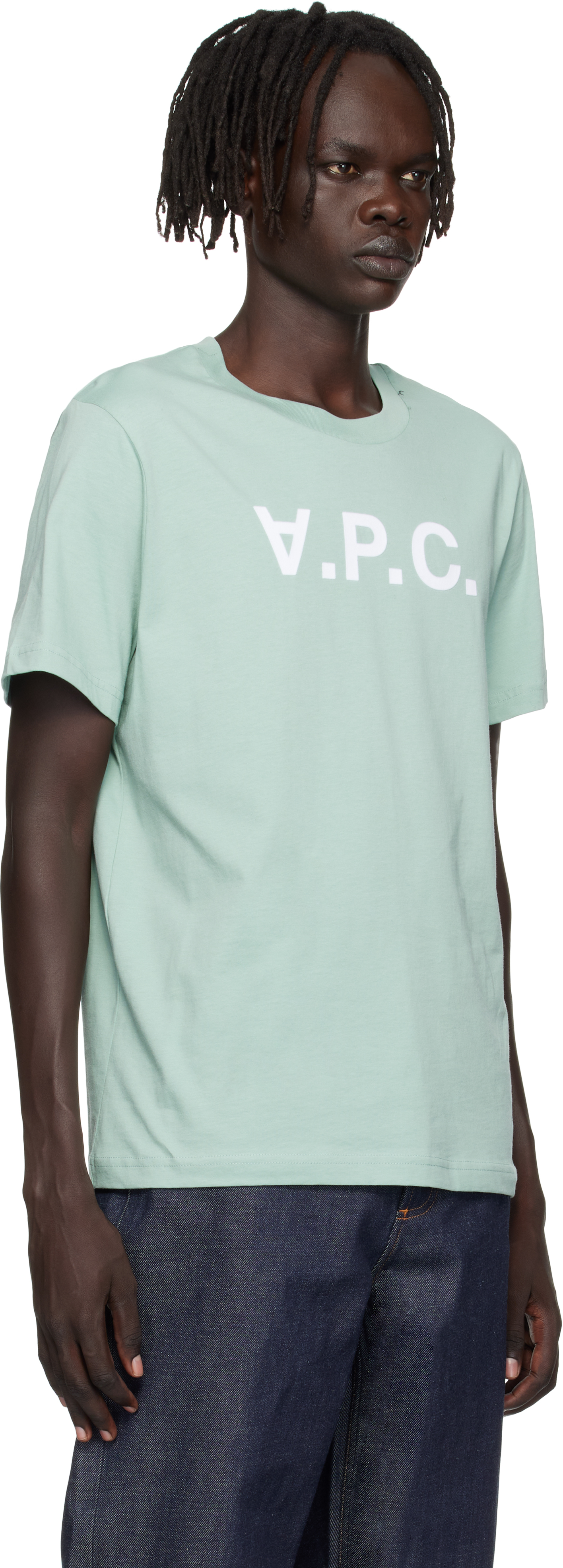 Apc Green Standard Grand 'vpc' T-shirt In Green