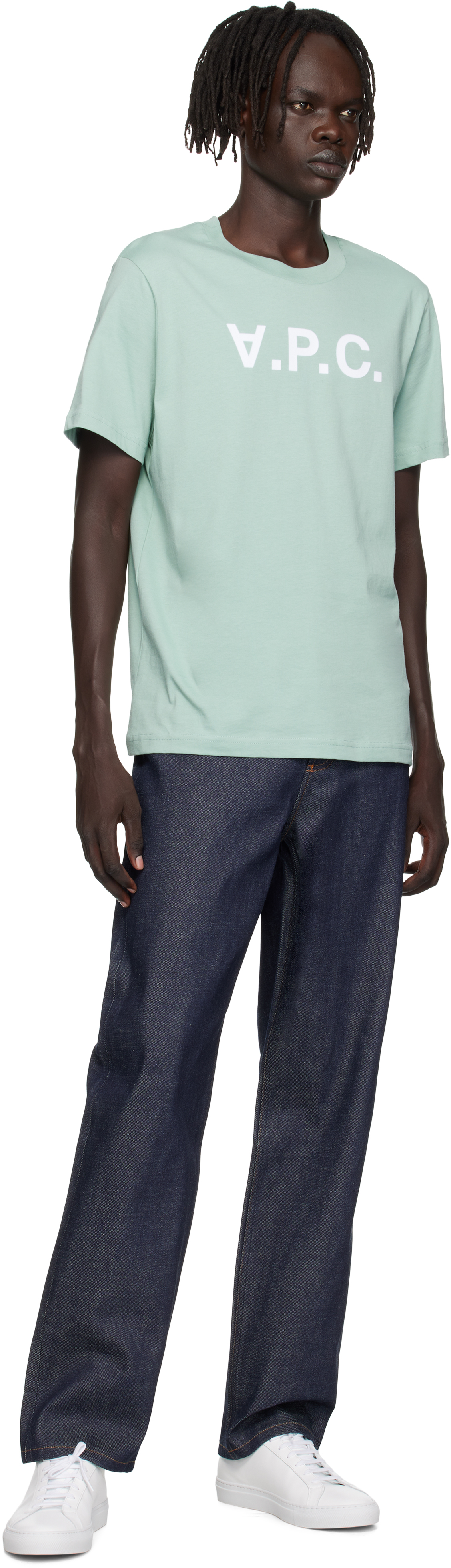 Apc Green Standard Grand 'vpc' T-shirt In Green