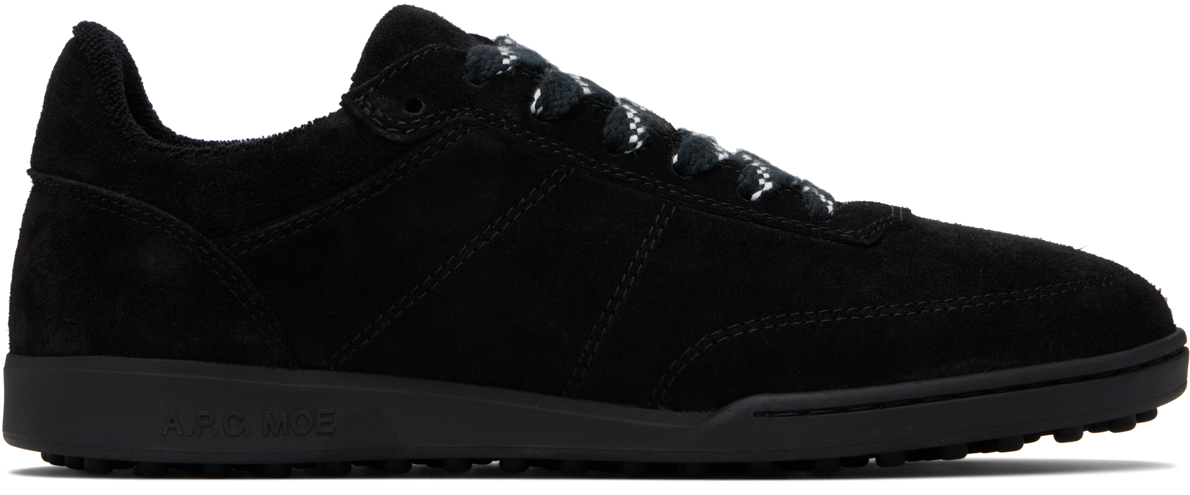 Apc Black Moe Sneakers In Black