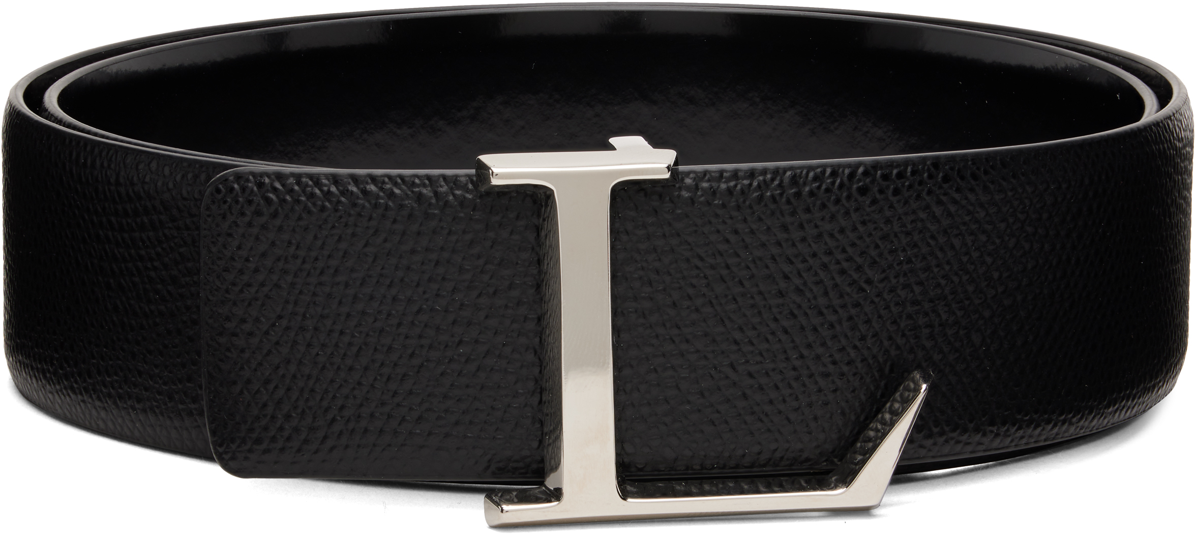 Lanvin Belt Leather belt Lanvin Blue size 70 cm in Leather - 37444634 main image 4