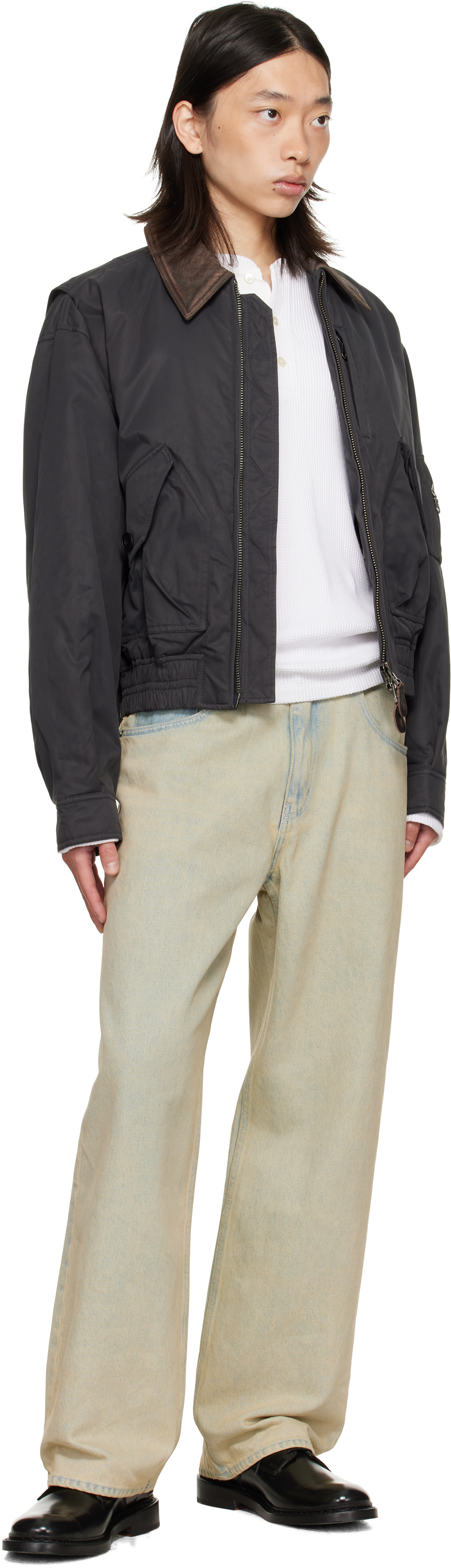 Coor Blue Relaxed-fit Tinted Jeans In Blue