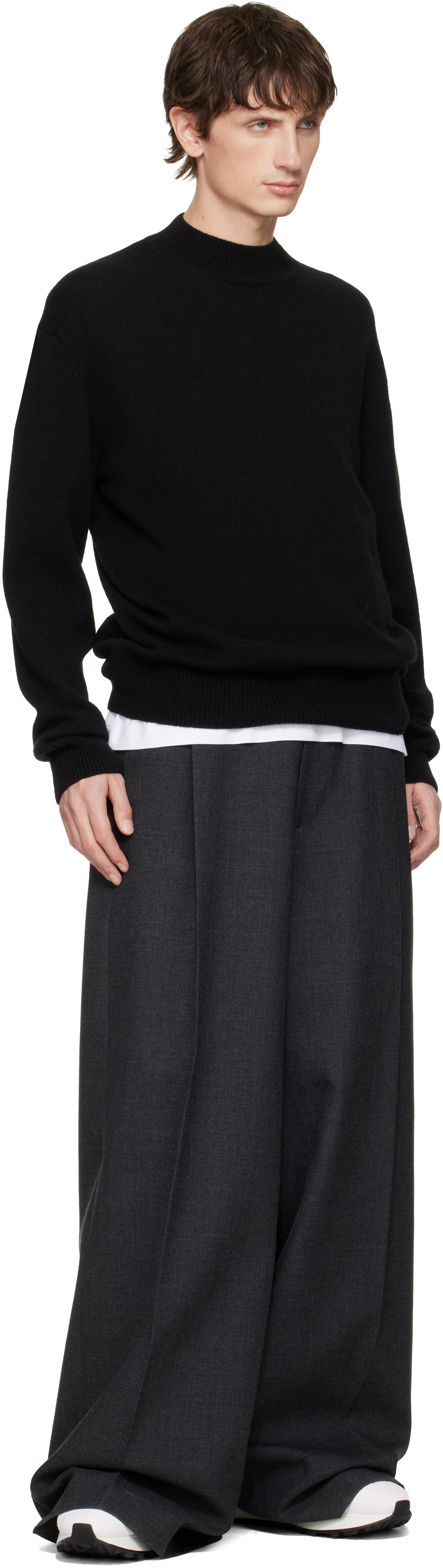 Lanvin Bumpr Color-blocked Sneakers In Multi