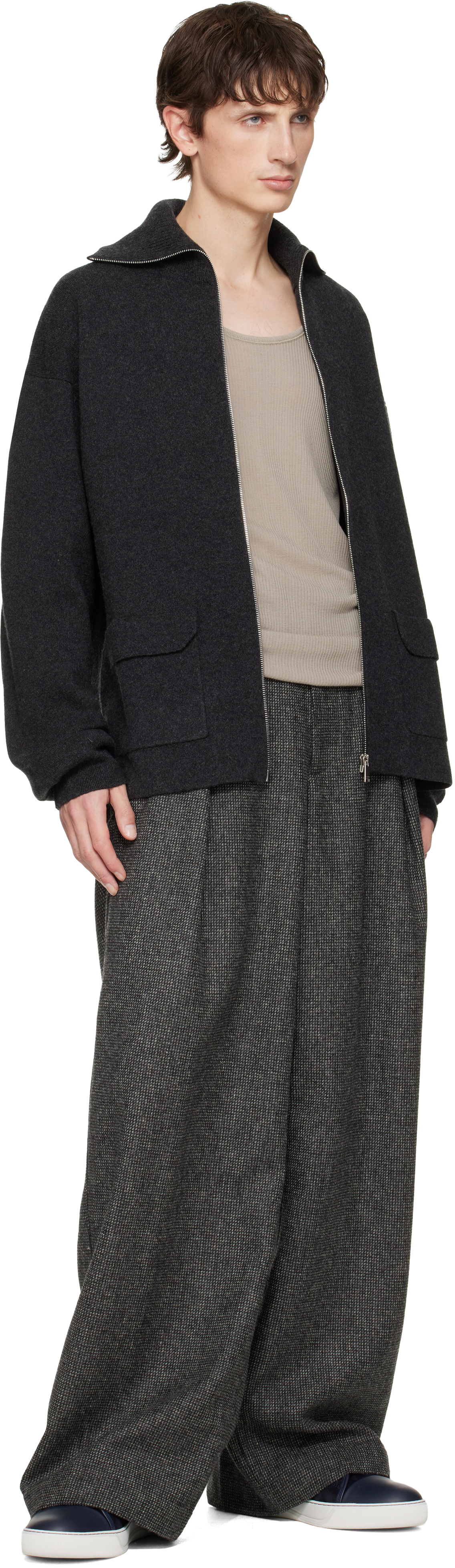 Lanvin Dbb1 Sneakers In Blue