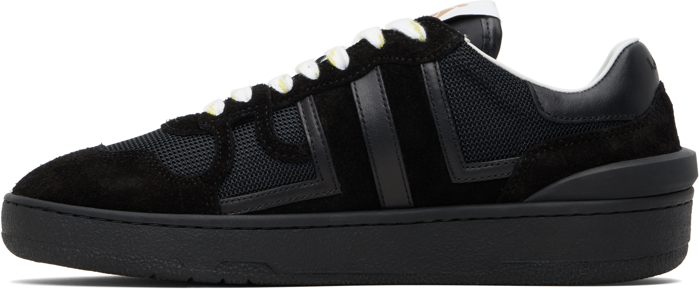 Lanvin Unisex Clay Mesh Sneakers In Animal Print