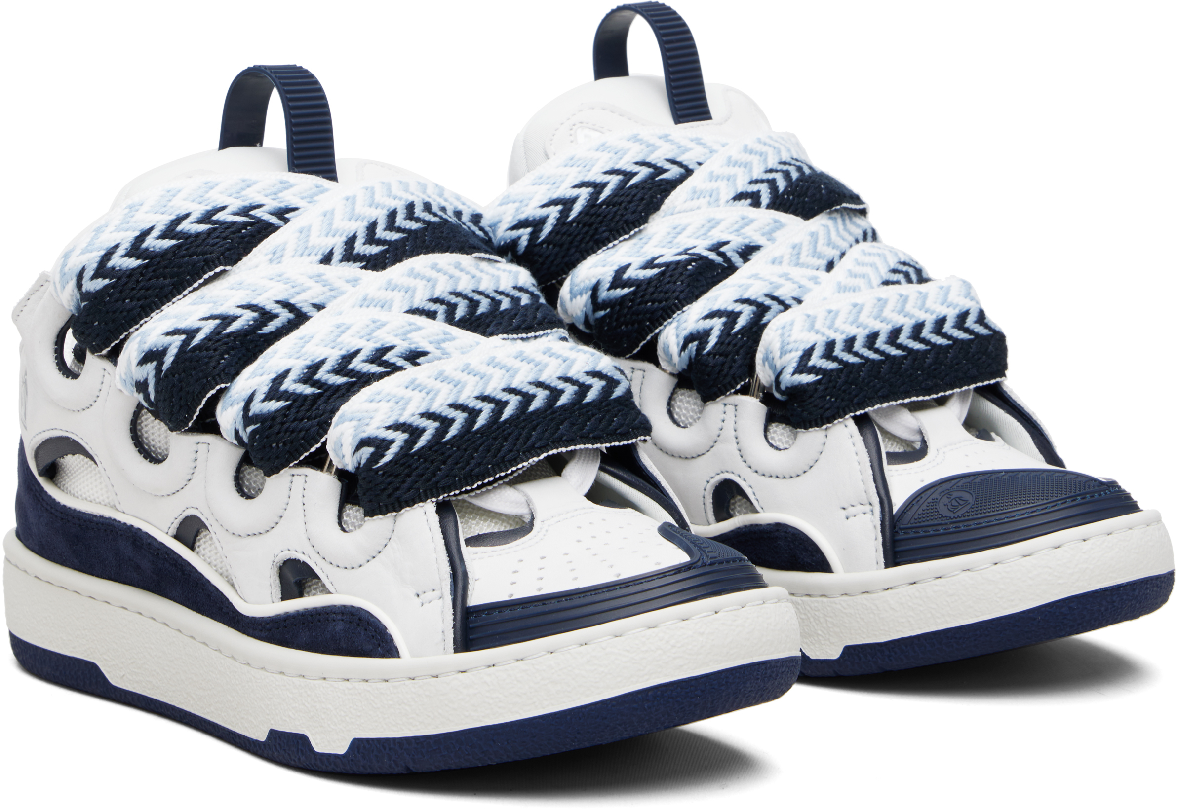 Lanvin Curb Sneakers In Multi