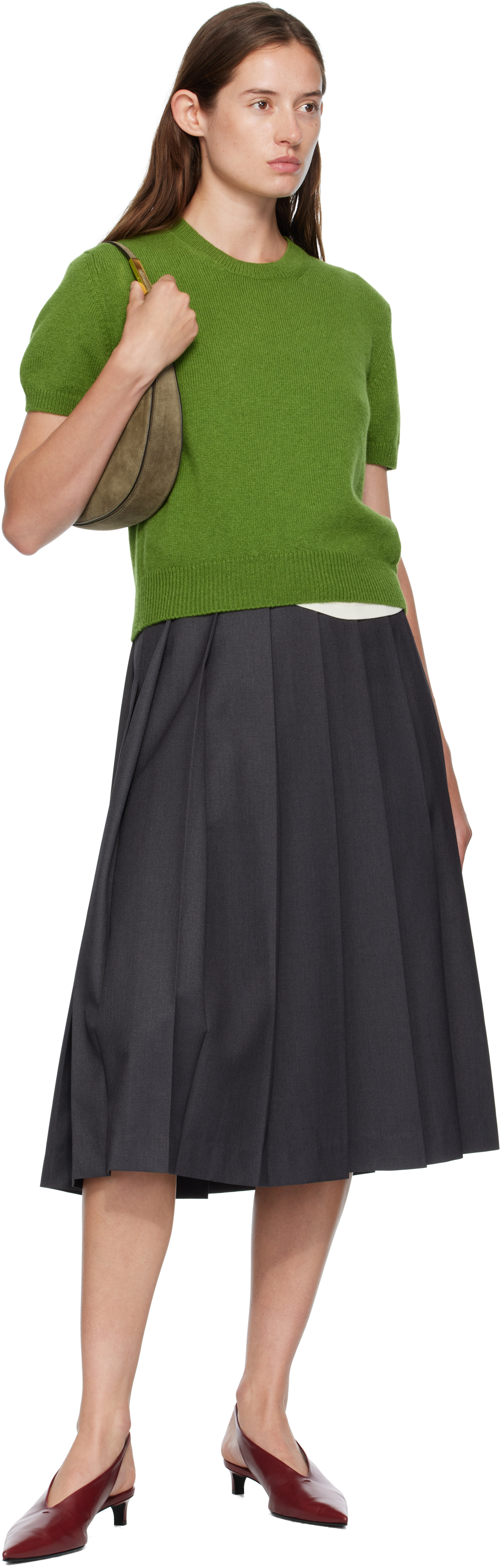 And-daughter Green Wicklow T-shirt In Green