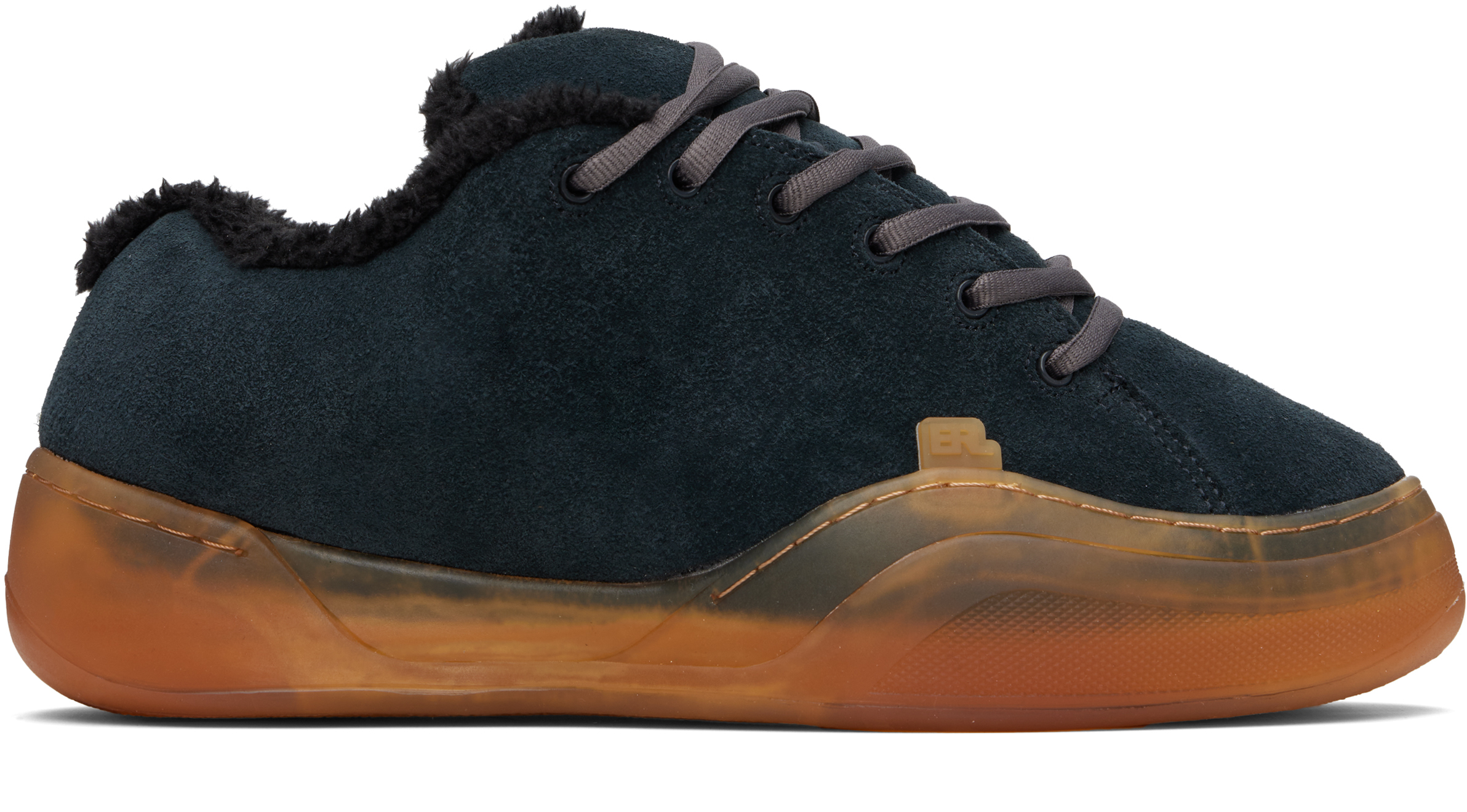 ERL: Black Vamp Skate Sneakers | SSENSE