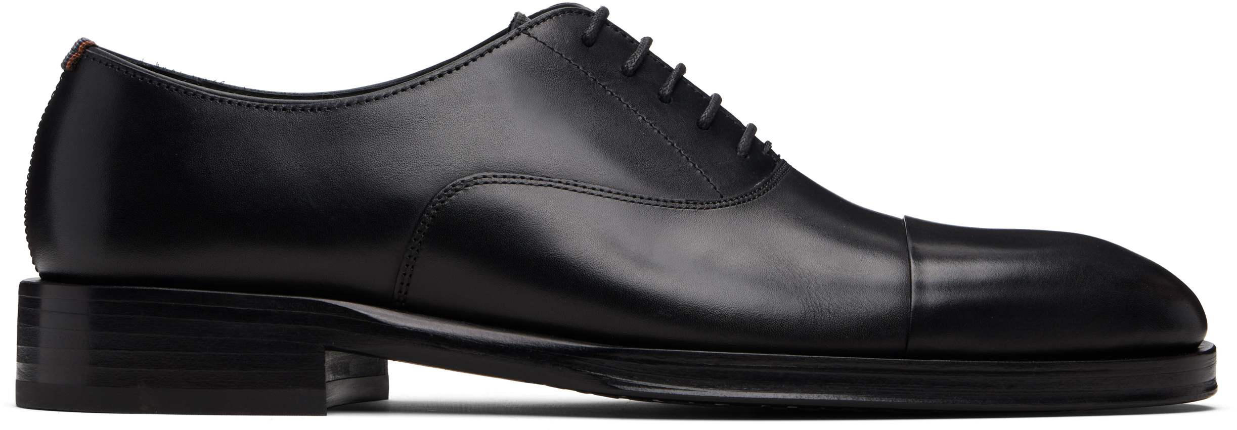 Black Garson Derbys by Paul Smith on Sale