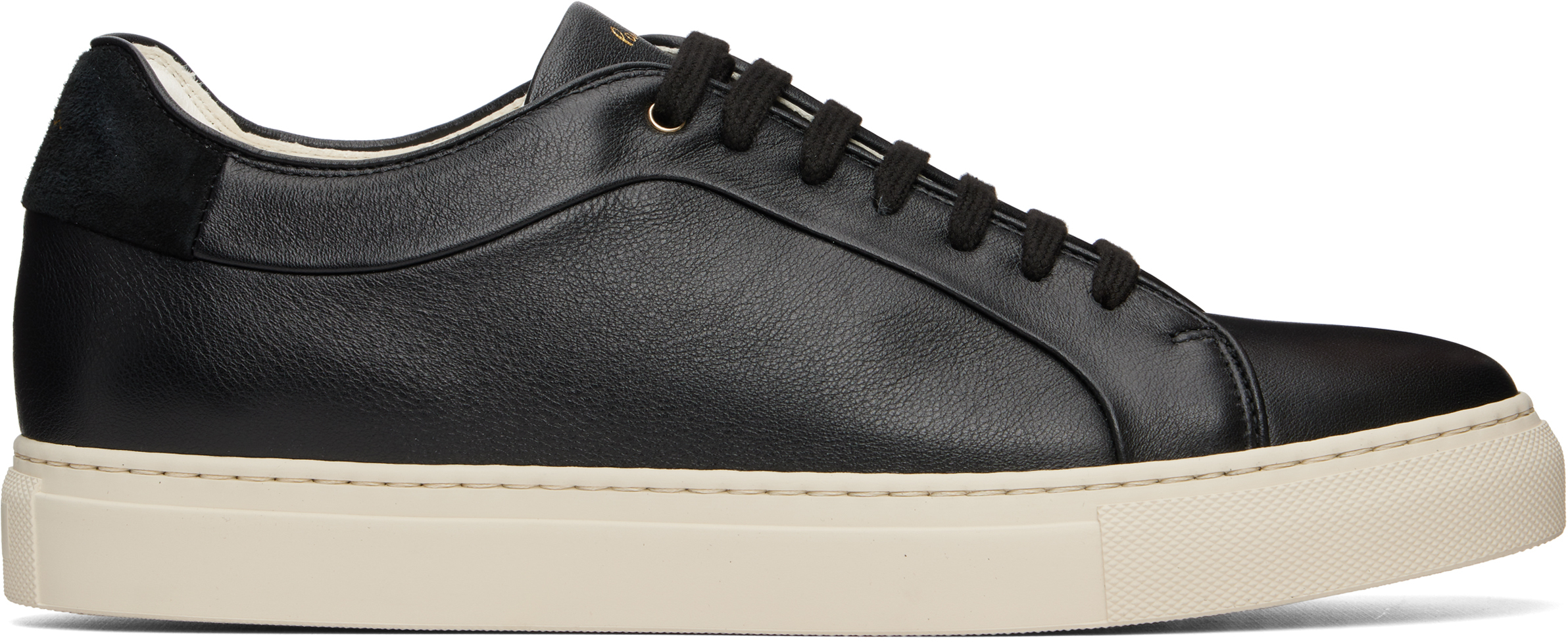 Paul Smith Black Leather Basso Sneakers