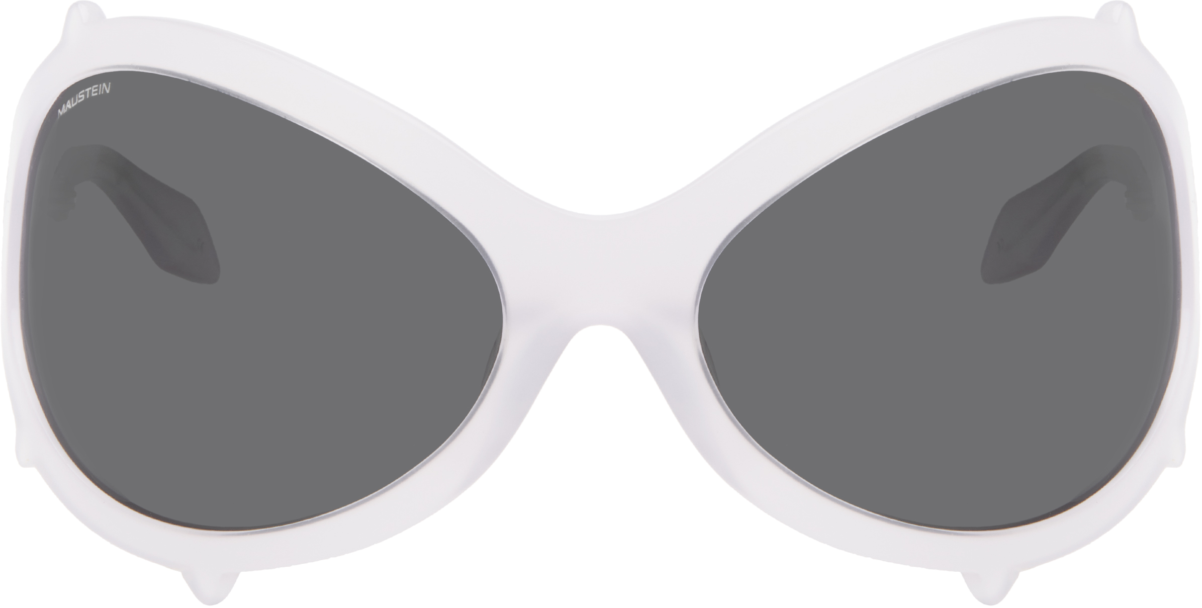 【関税込み】MAUSTEIN SSENSE限定 レッド Spike サングラス SSENSE Exclusive Red Spike Sunglasses by MAUSTEIN on Sale