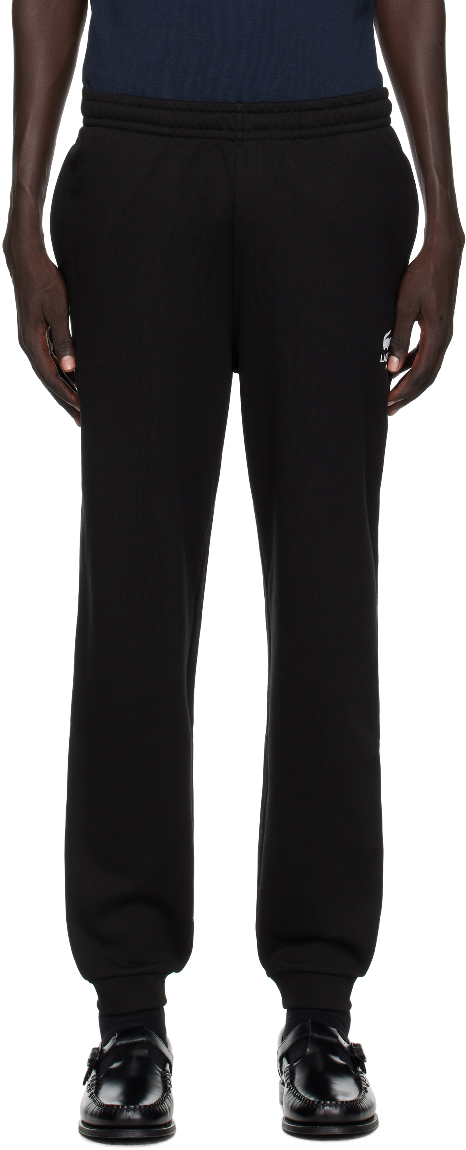 Black Tapered Leg Sweatpants