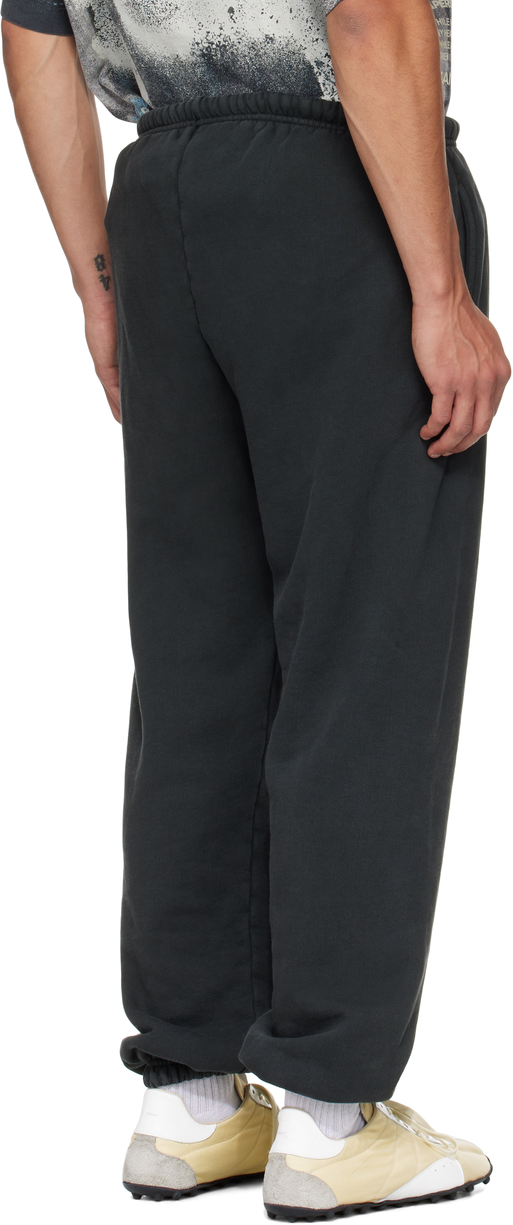 Rivington Roi Rebis Gray Metanoia Uso Sweatpants In Black