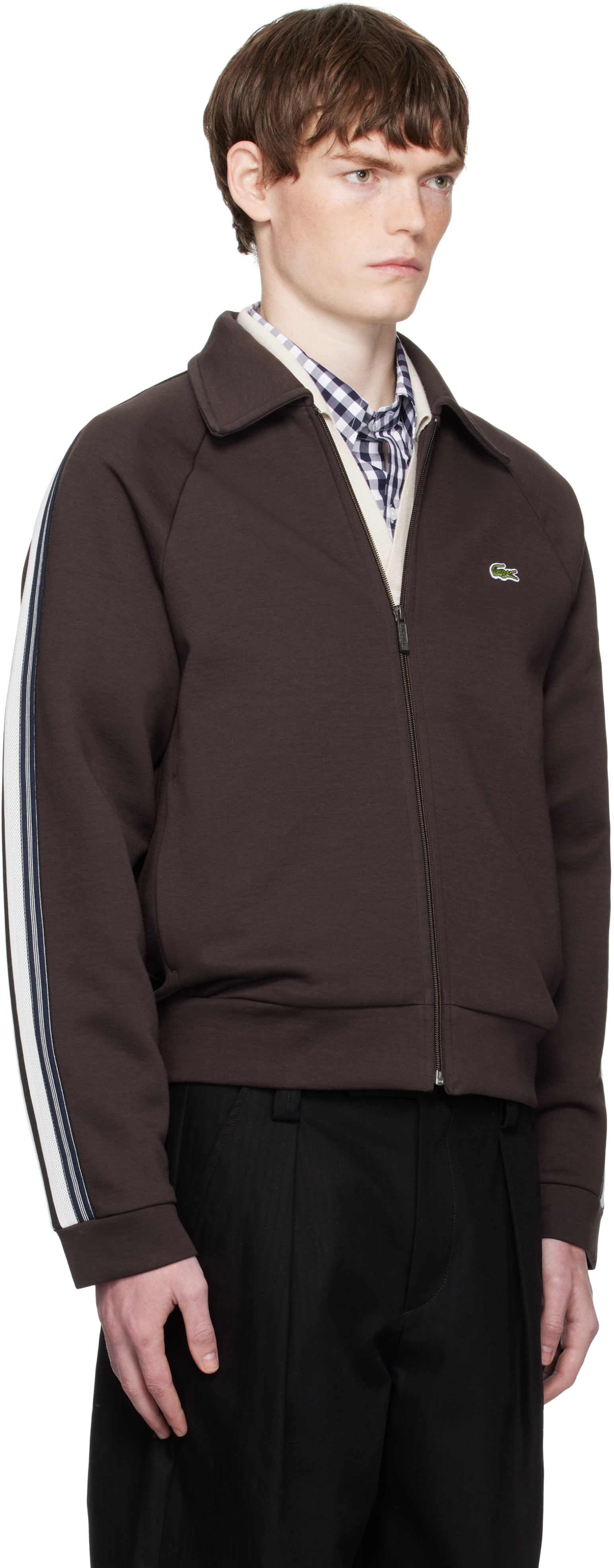 Lacoste Men's Made In France Zip-up Sweatshirt - 3xl - 8