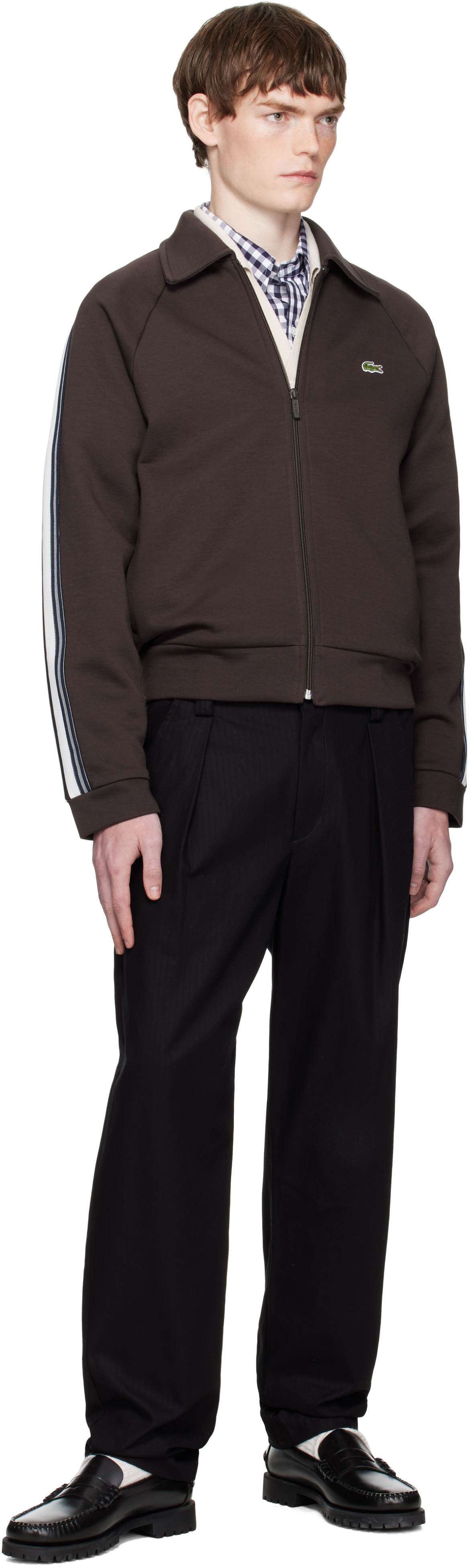Lacoste Men's Made In France Zip-up Sweatshirt - 3xl - 8