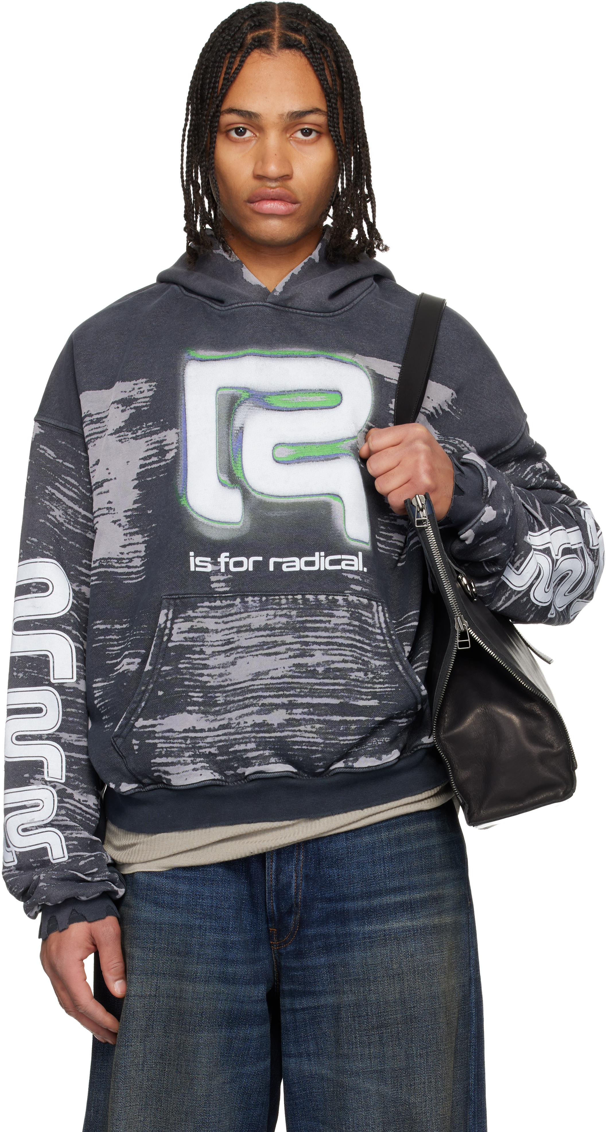 Rivington Roi Rebis Black Origins Cva Hoodie In Gray