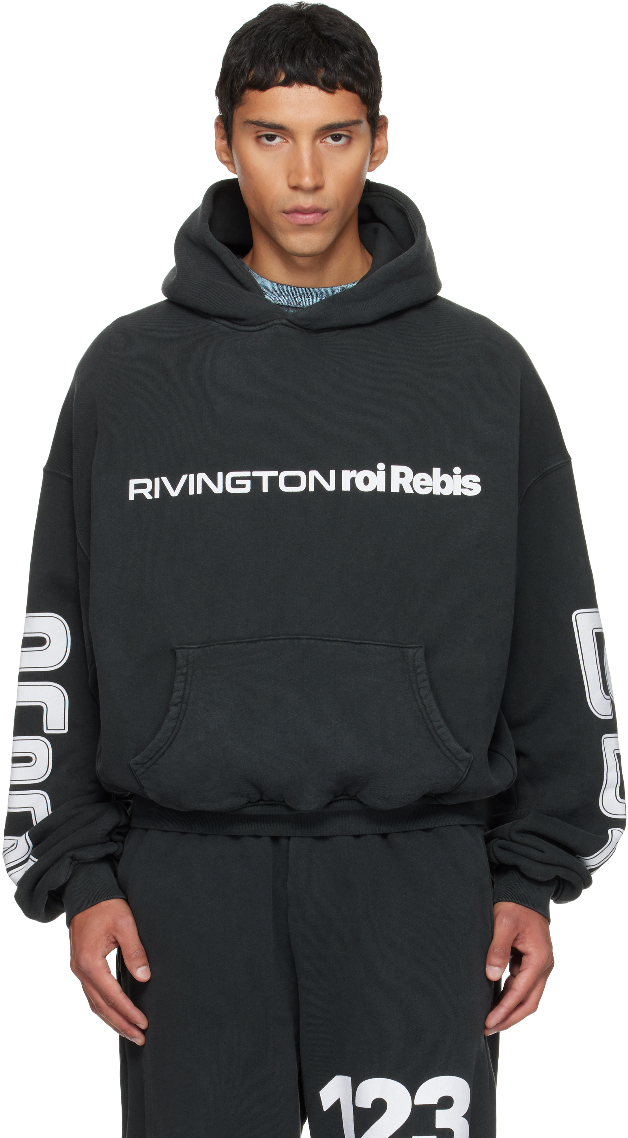Rivington Roi Rebis: Gray Metanoia USO CVA Hoodie | SSENSE