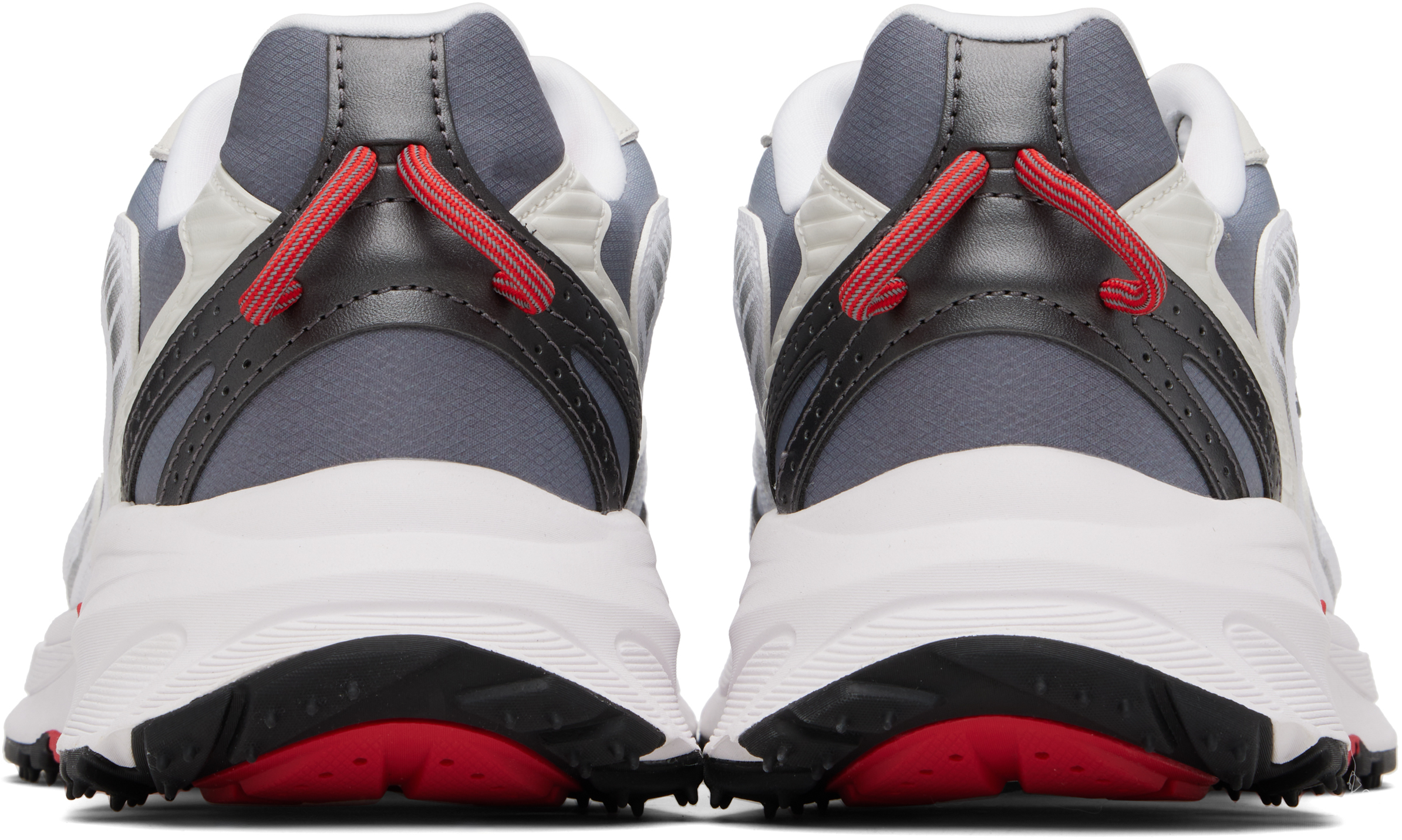 Lacoste White & Gray L003 Neo Shot Sneakers In Multi